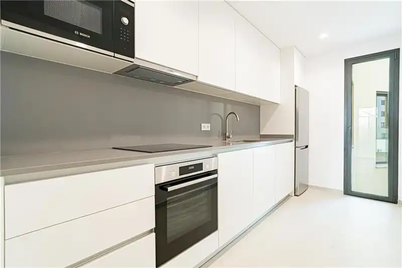 Küche von Wohnung zur Miete in  Palma de Mallorca mit Klimaanlage