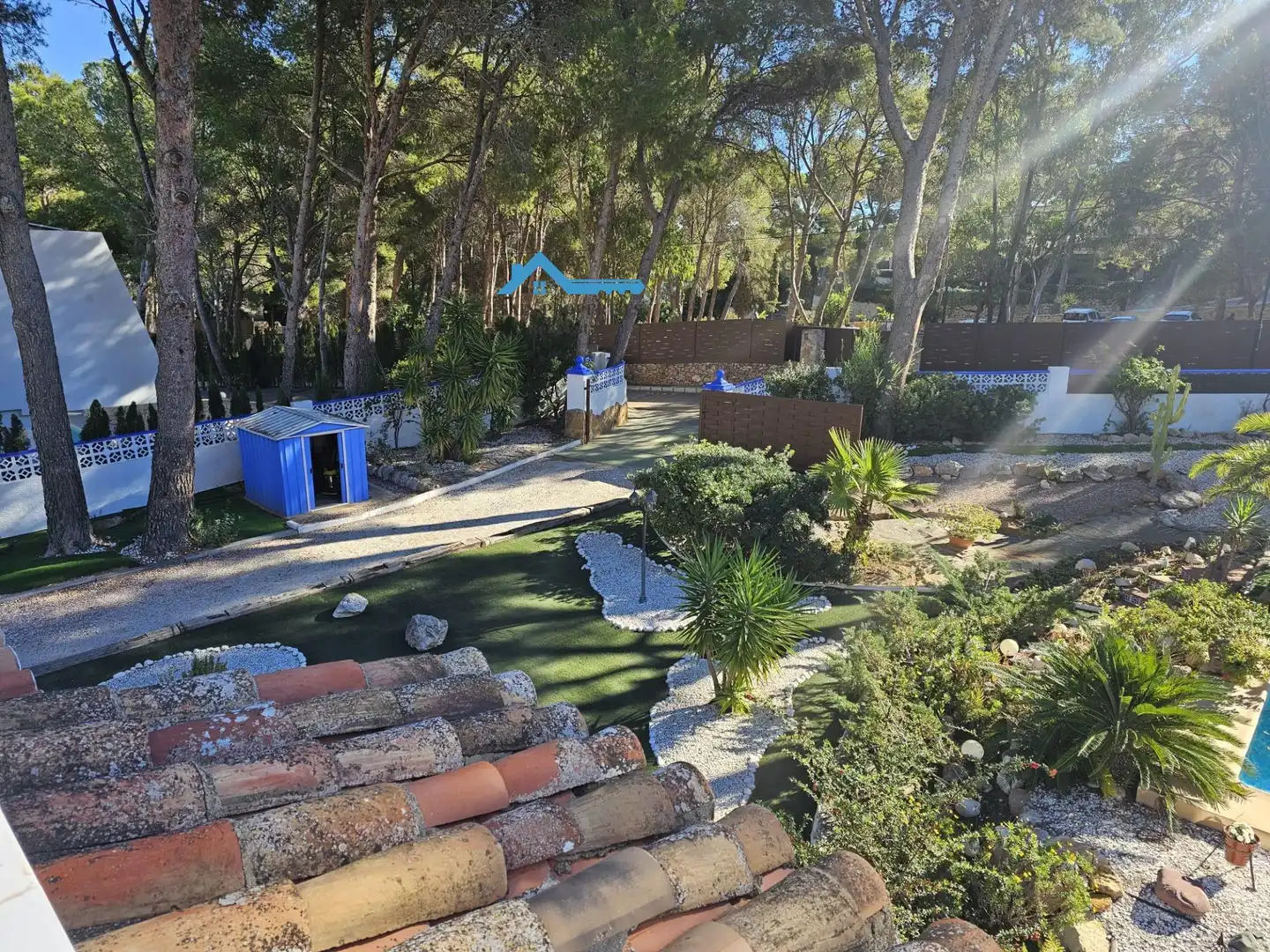 Jardín de Casa o chalet en venta en Altea con Aire acondicionado, Calefacción y Jardín privado