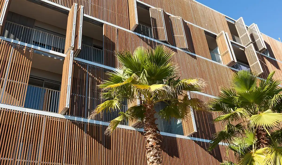 Vista exterior de Oficina de alquiler en Sabadell con Aire acondicionado y Terraza