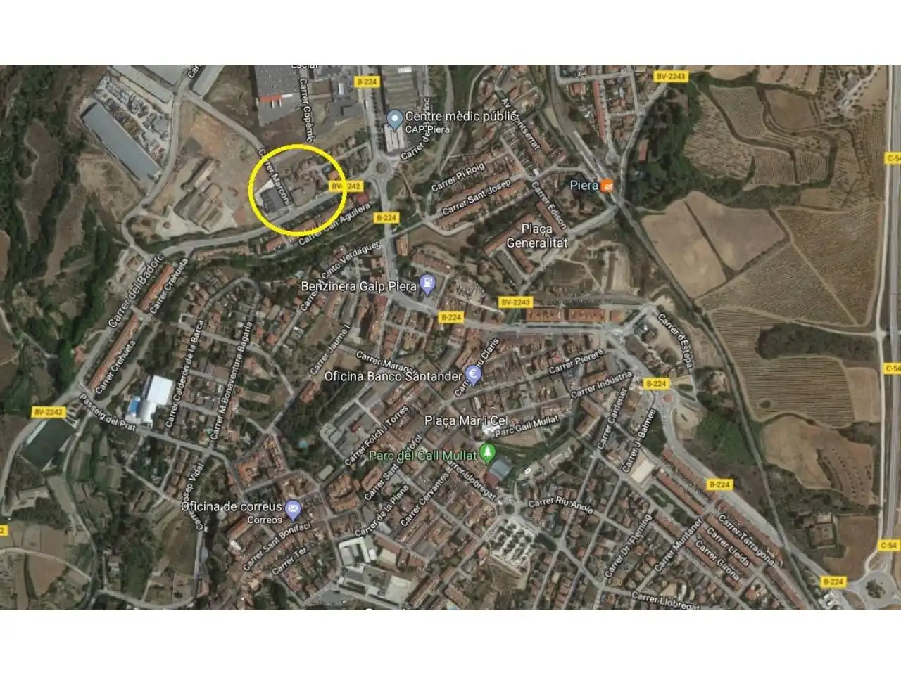 Industrial land for sale in Calle BADORC