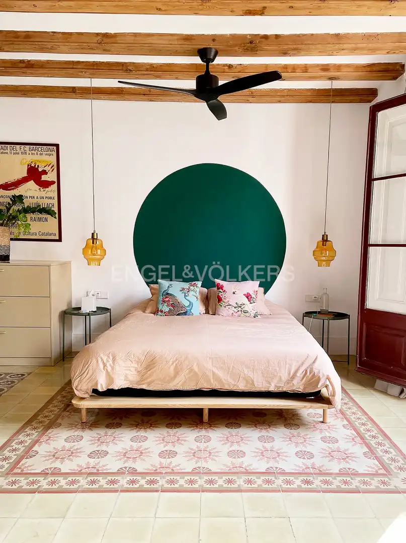 Habitación de Piso de alquiler en  Barcelona Capital con Aire acondicionado, Calefacción y Amueblado