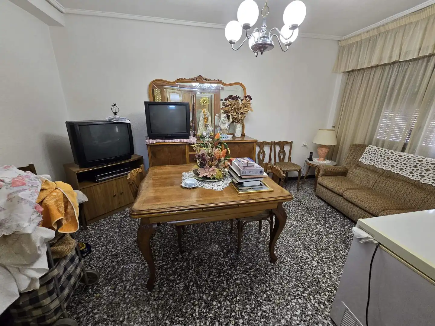 Living room of Flat for sale in Elche / Elx  with Air Conditioner and Balcony