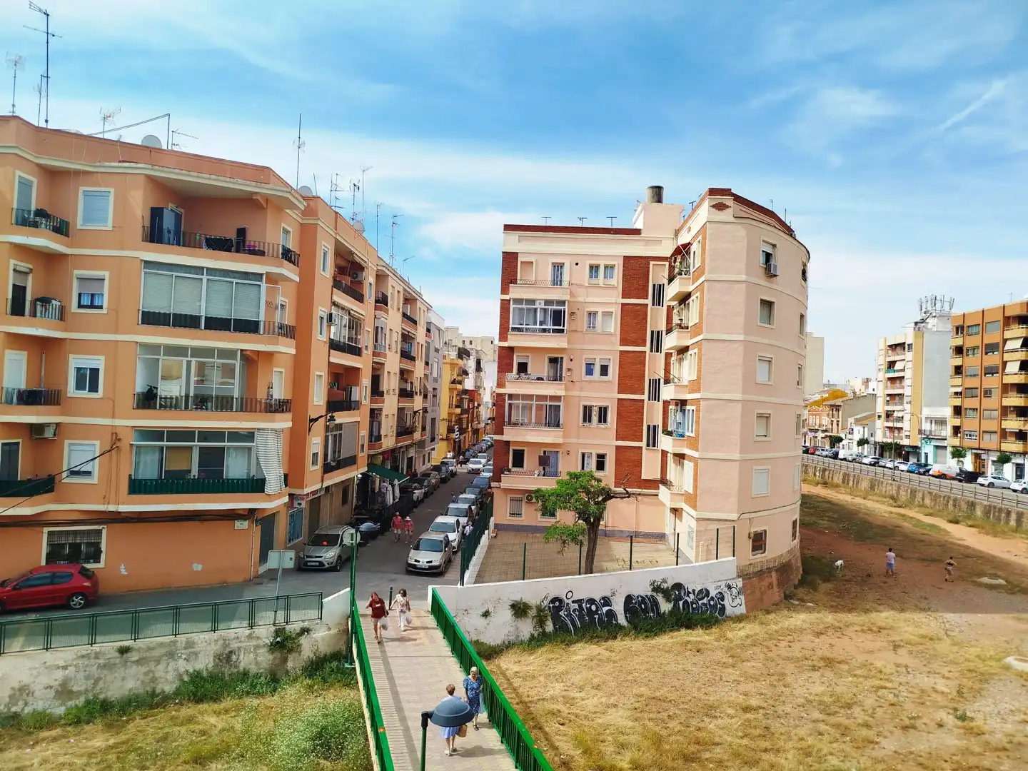 Vista exterior de Casa adosada en venta en Puçol con Terraza