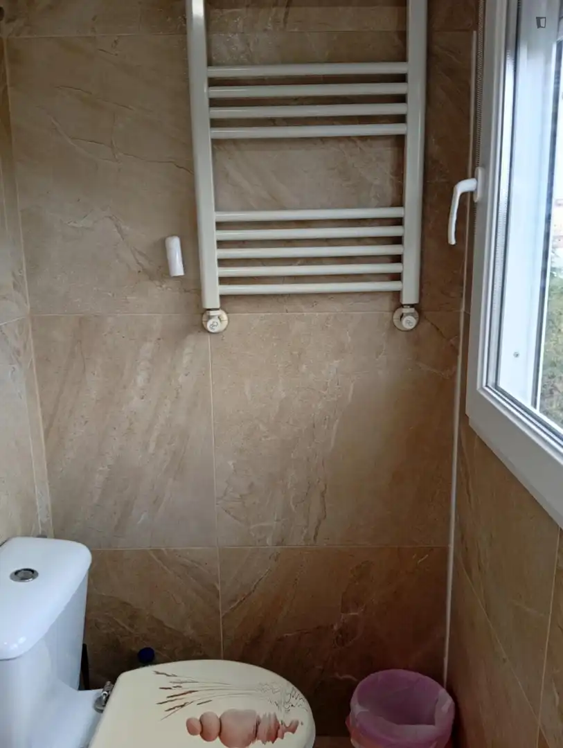 Baño de Casa o chalet para compartir en Madrid con Aire acondicionado, Calefacción y Amueblado