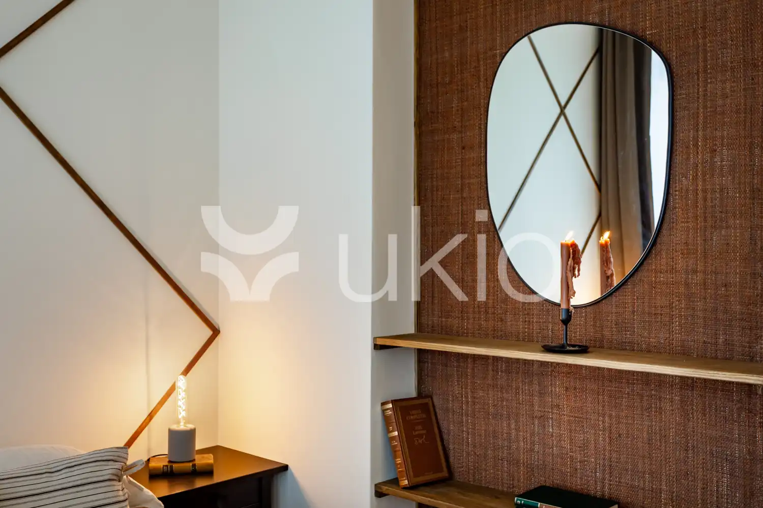 Habitación de Apartamento de alquiler en Barcelona con Aire acondicionado, Amueblado y Horno