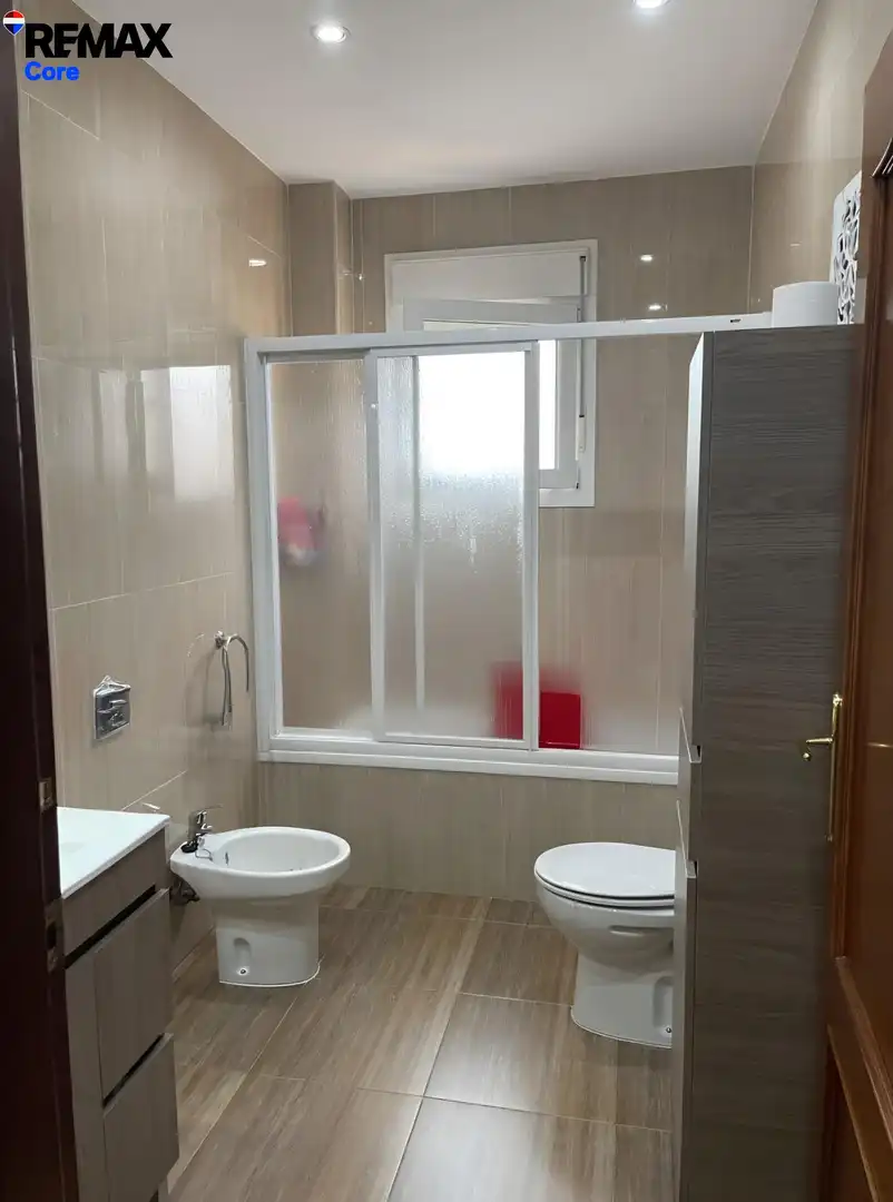 Badezimmer von Haus oder Chalet zum Verkauf in Montijo mit Klimaanlage, Heizung und Abstellraum