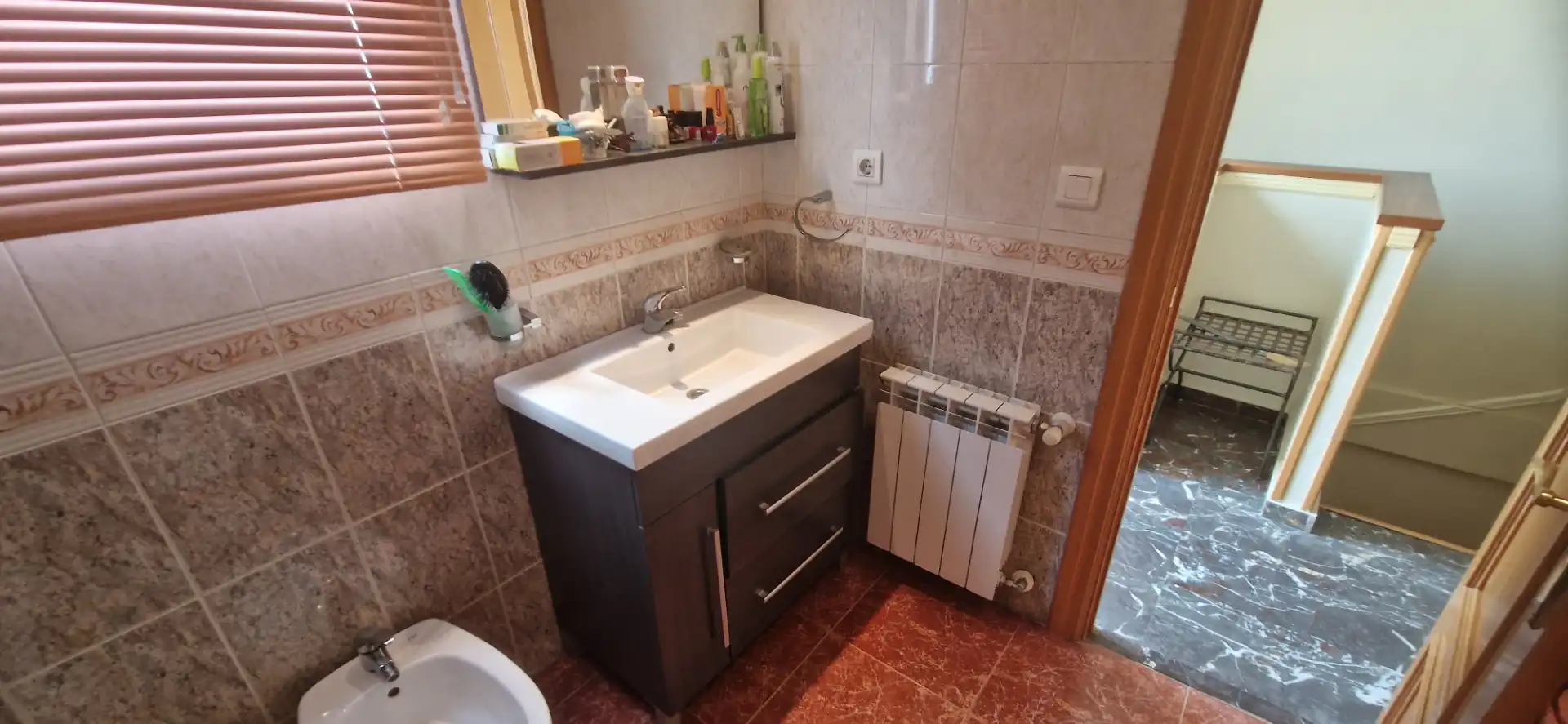 Bathroom of Detached homes for sale in Zaragoza  with Air Conditioner, Heating and Private garden