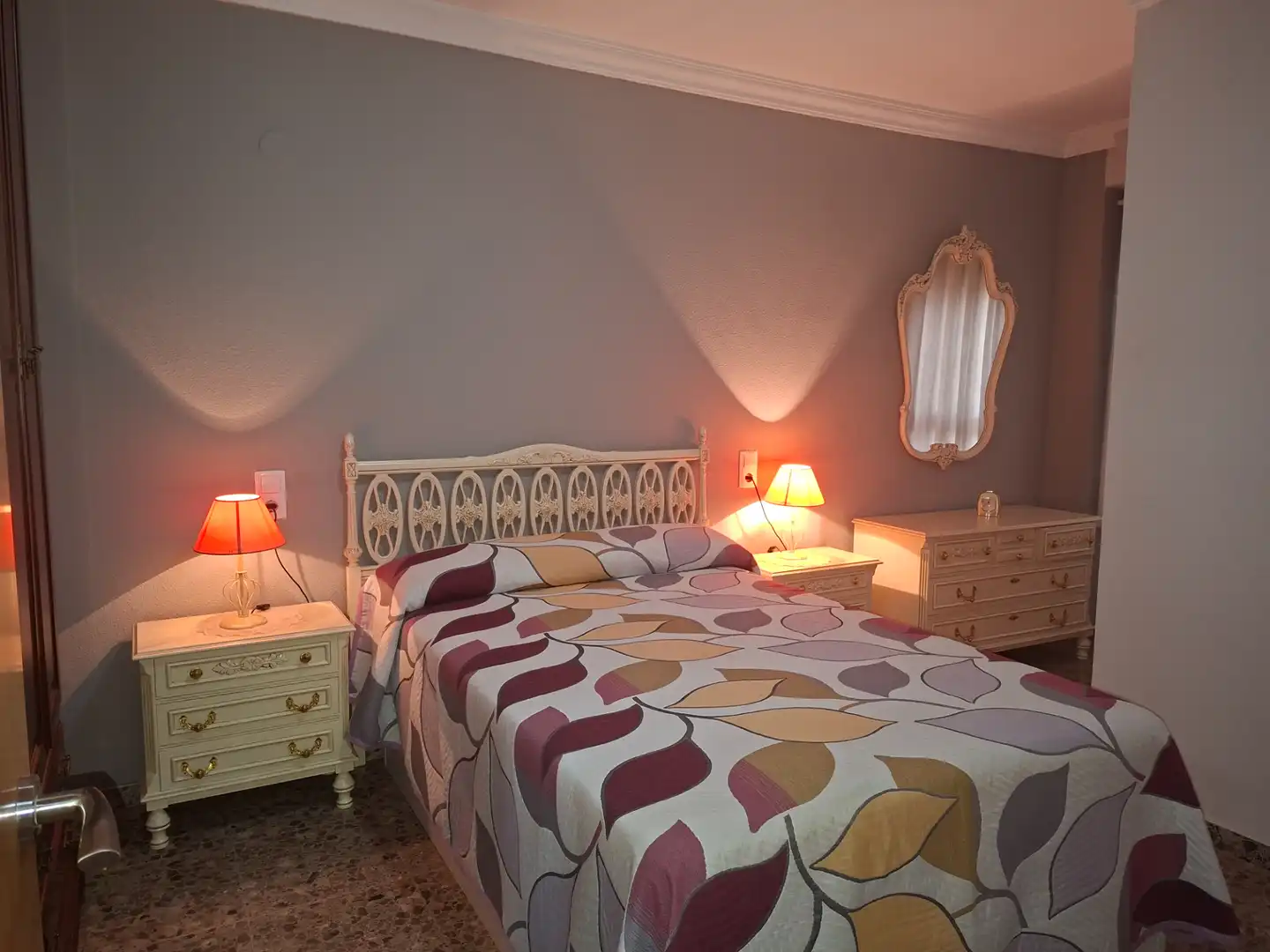 Bedroom of Flat for sale in Albal  with Air Conditioner, Oven and Balcony