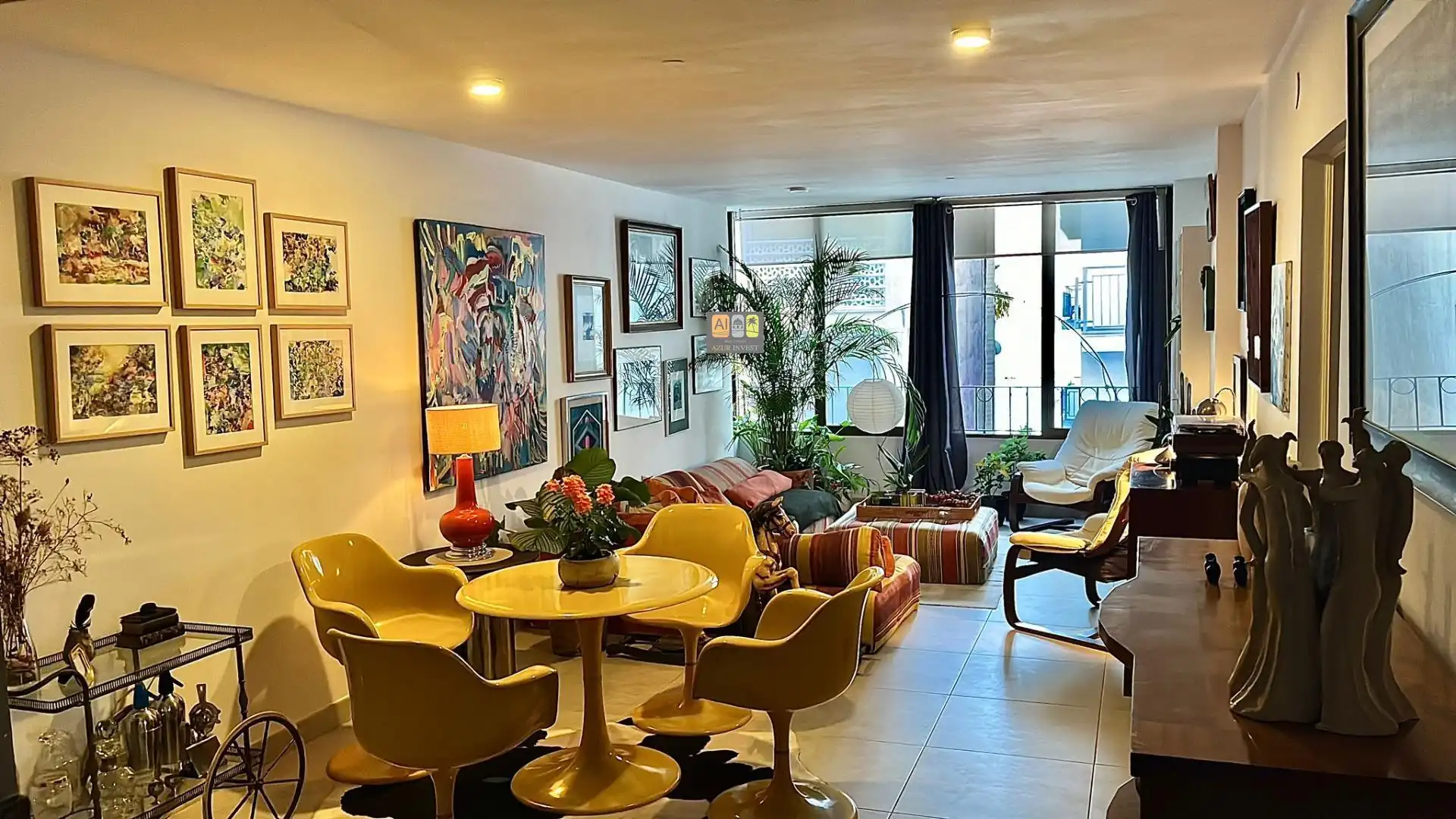 Sala de estar de Piso en venta en Altea con Aire acondicionado y Calefacción