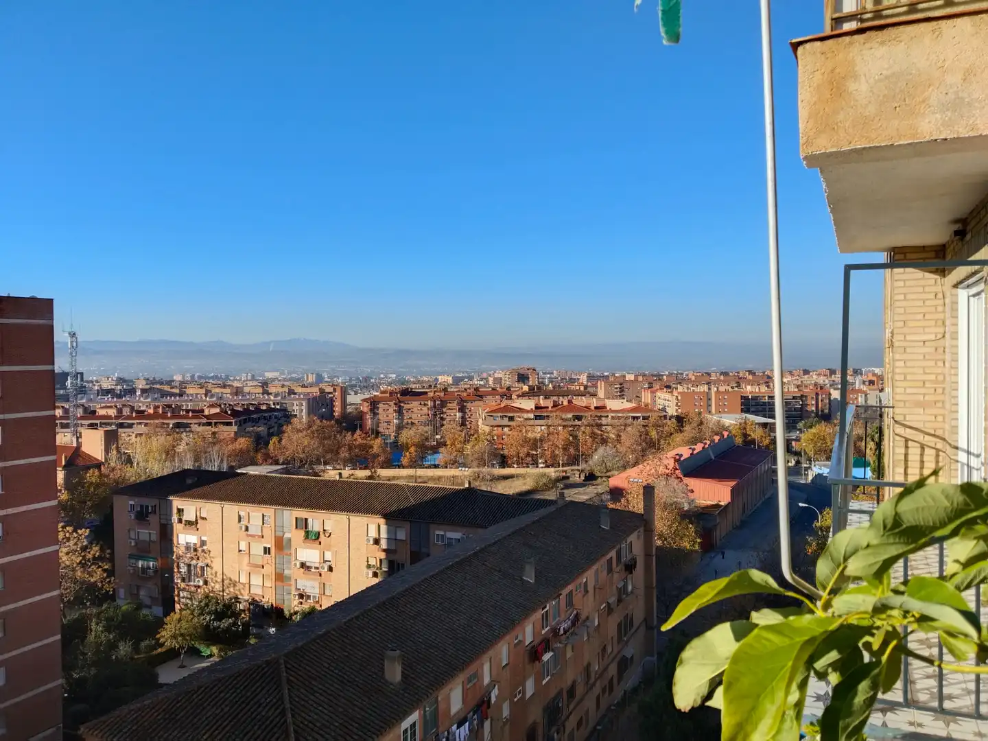 Exterior view of Flat for sale in Granada  with Air Conditioner, Terrace and Furnished