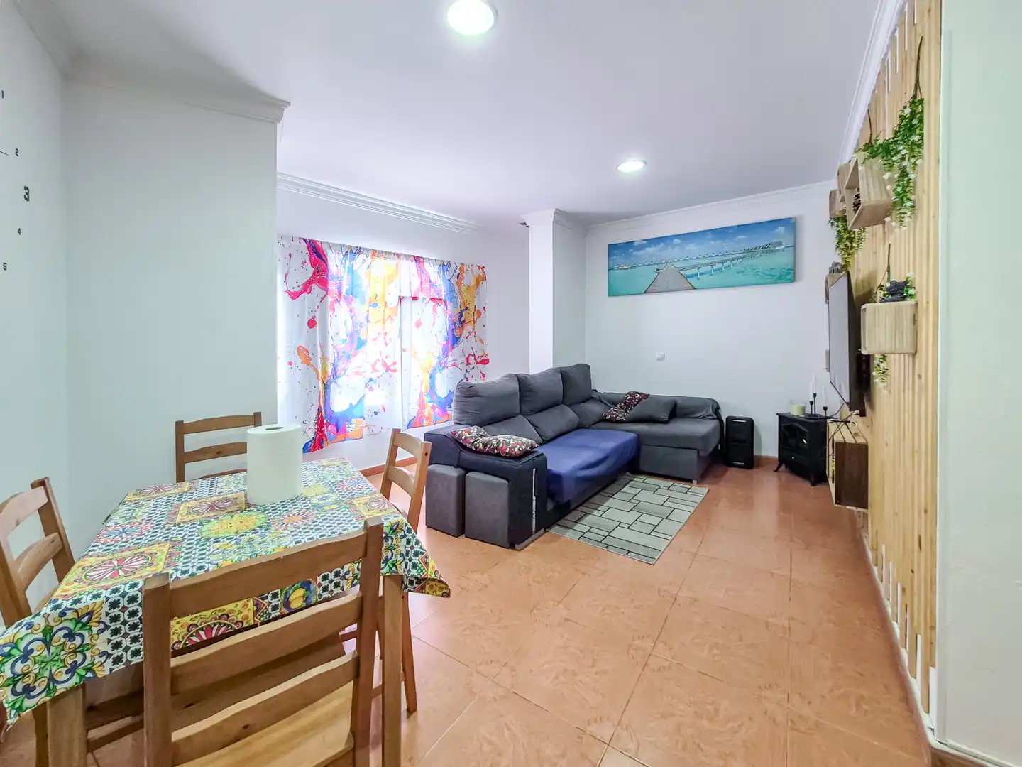 Sala de estar de Casa adosada en venta en Las Palmas de Gran Canaria con Terraza, Trastero y Amueblado