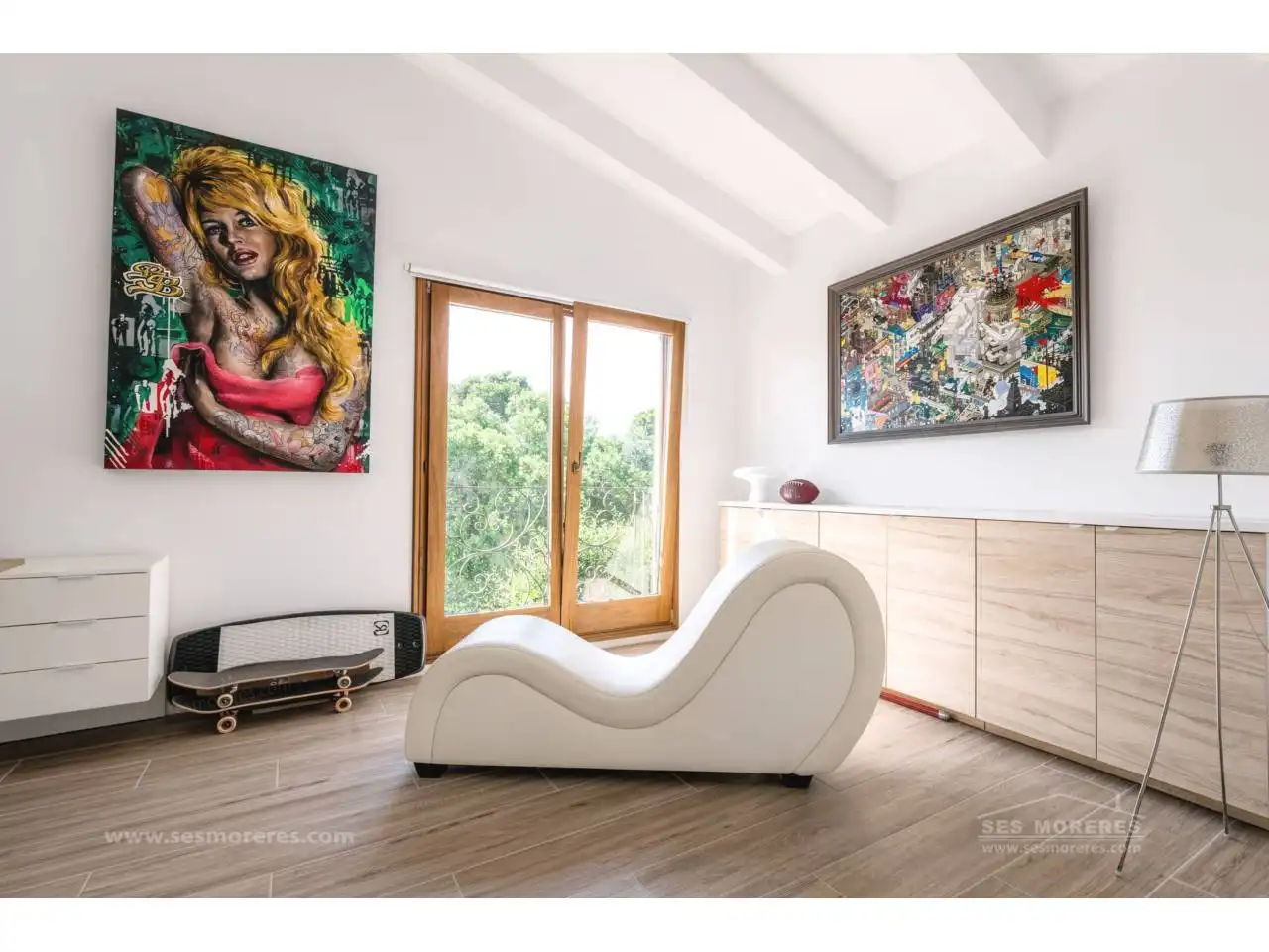 Sala de estar de Casa o chalet en venta en Es Castell con Calefacción, Jardín privado y Terraza