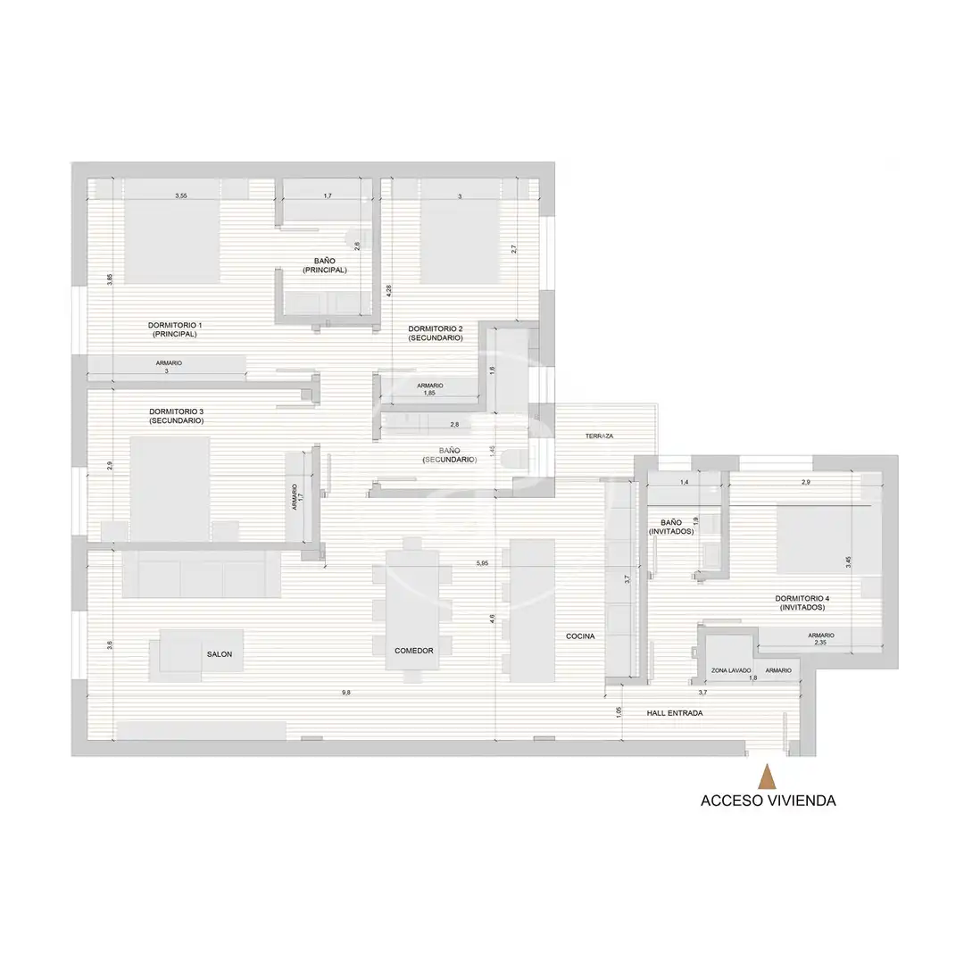 Flat for sale in Madrid  with Air Conditioner, Heating and Terrace