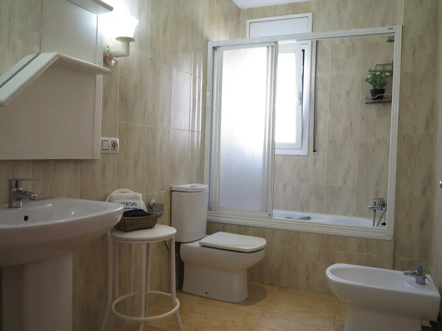 Baño de Casa o chalet en venta en Blanes con Aire acondicionado, Jardín privado y Terraza