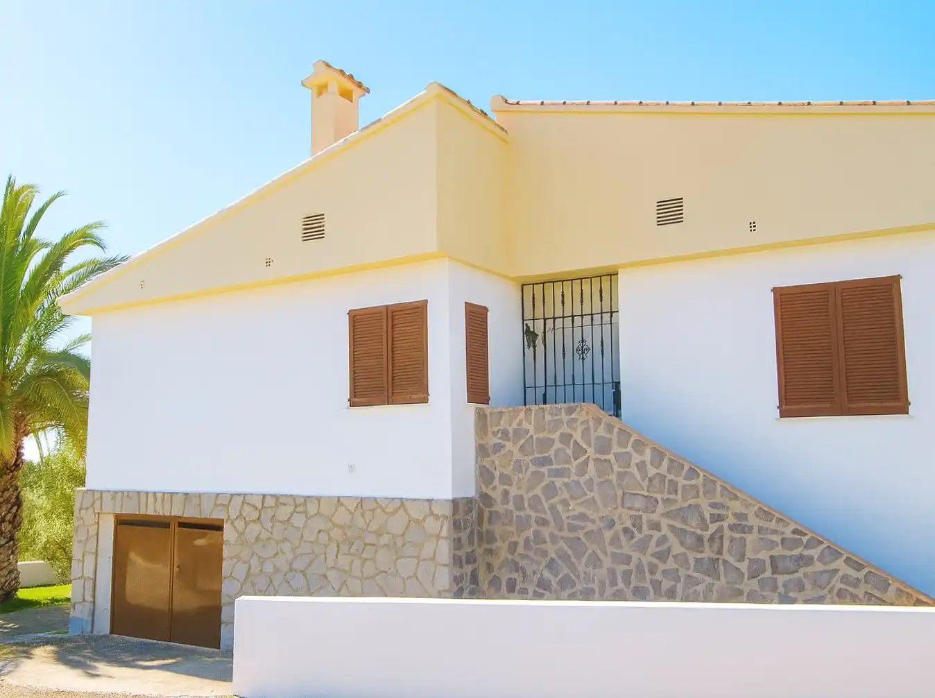 Außenansicht von Haus oder Chalet zur Miete in Peñíscola / Peníscola mit Privatgarten, Terrasse und Möbliert