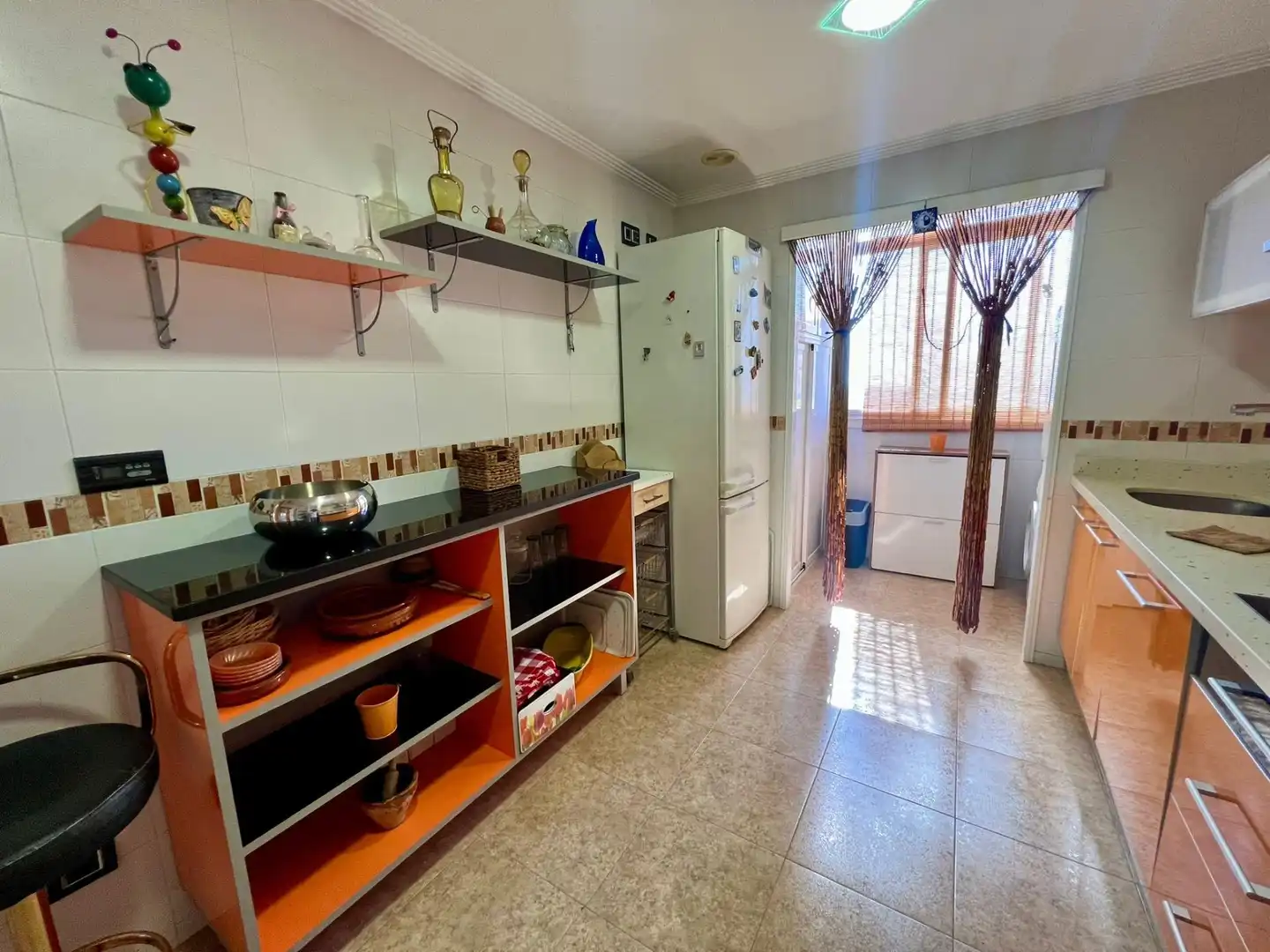 Cocina de Ático de alquiler en Elche / Elx con Aire acondicionado, Calefacción y Terraza