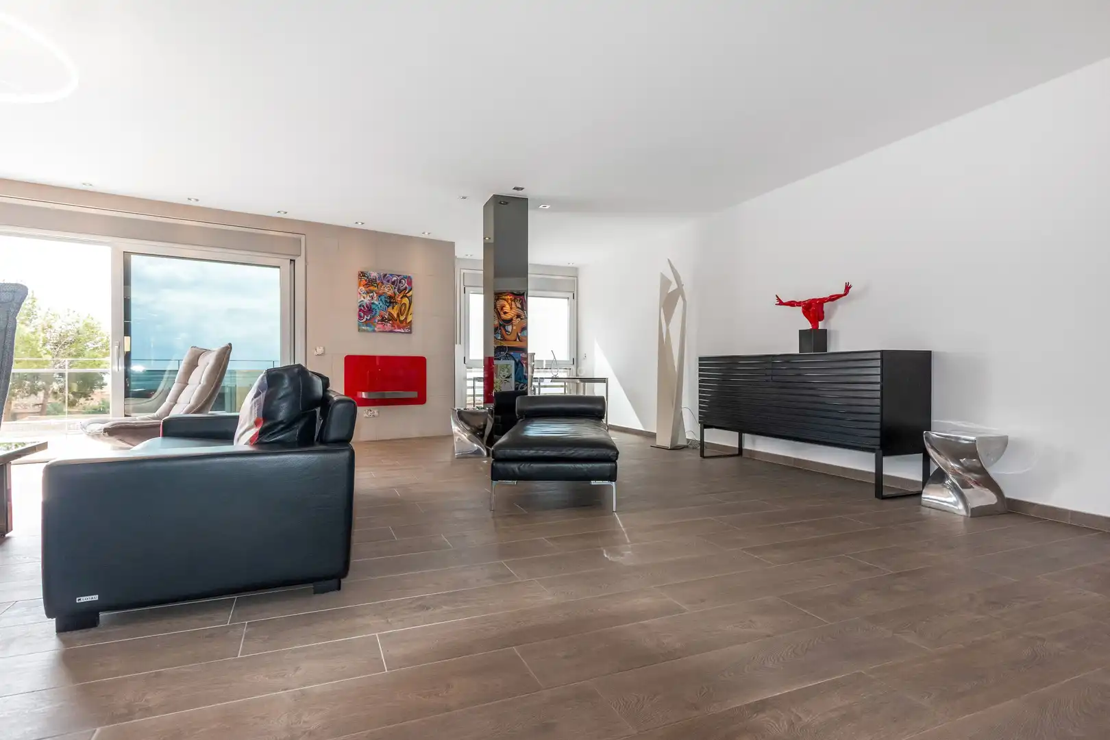 Sala de estar de Piso en venta en Altea con Aire acondicionado, Calefacción y Jardín privado