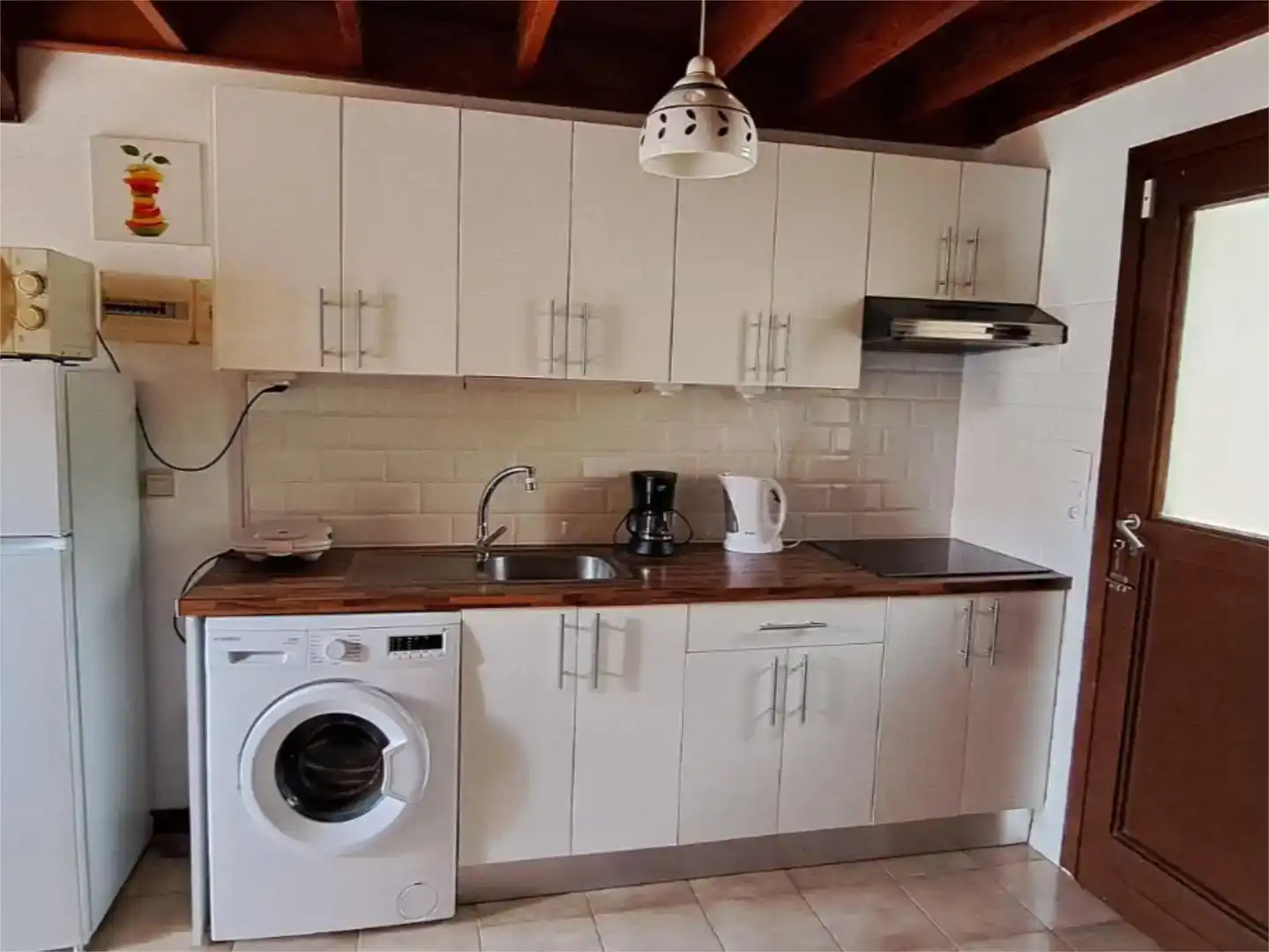 Cocina de Casa adosada en venta en La Oliva con Piscina y Amueblado