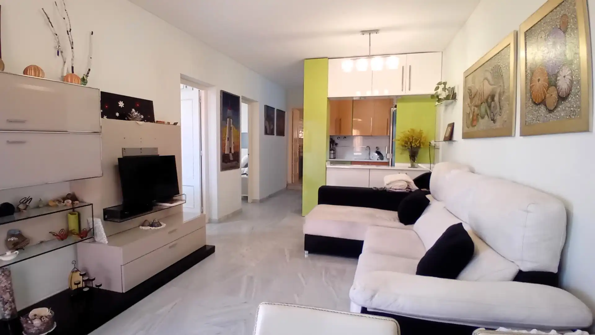 Sala de estar de Piso en venta en Níjar con Aire acondicionado, Terraza y Horno