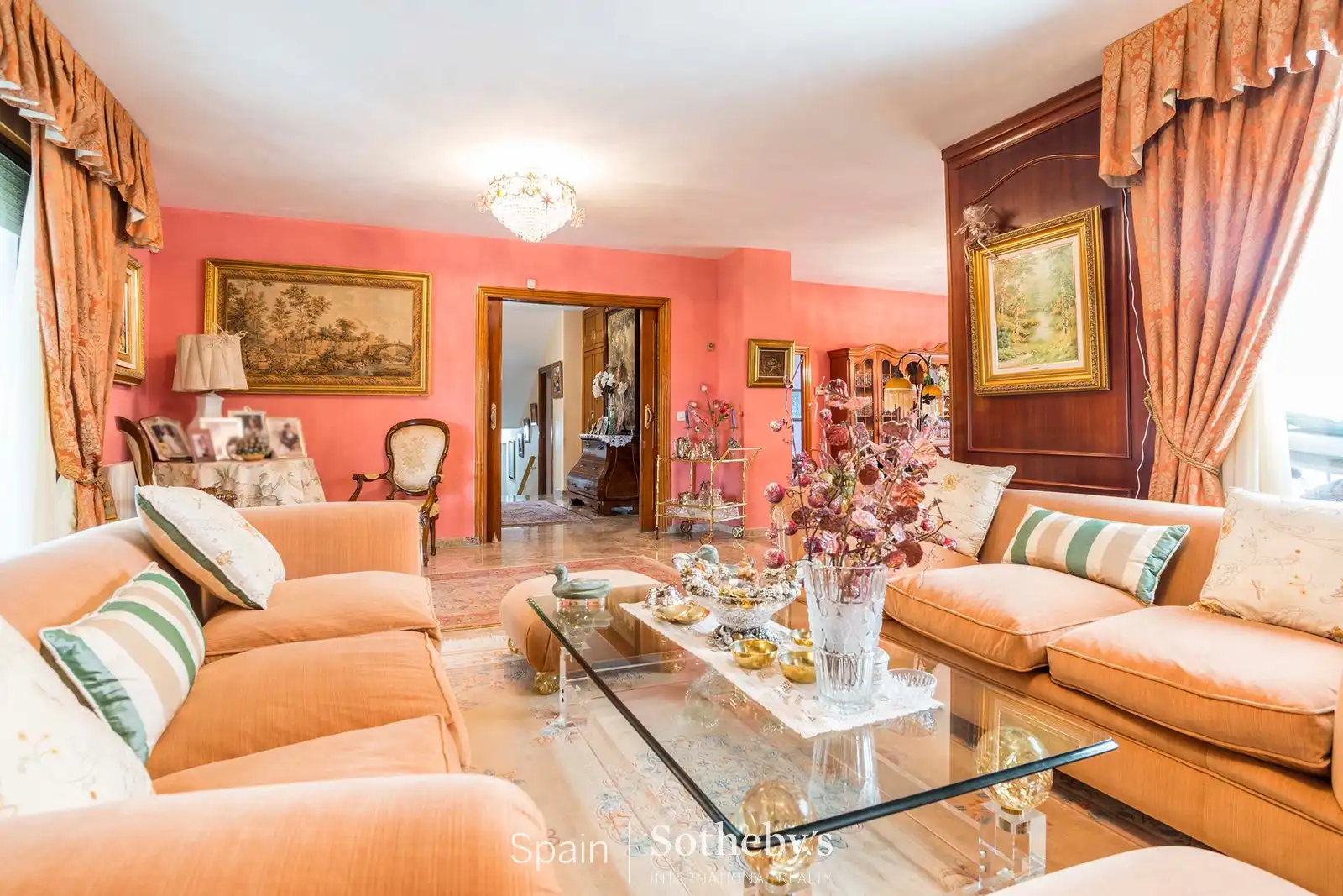 Sala de estar de Casa o chalet en venta en Algete con Aire acondicionado, Calefacción y Terraza