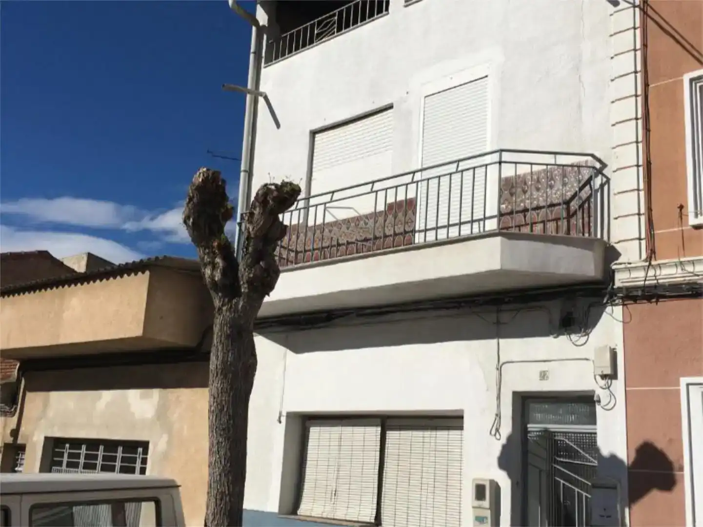 Vista exterior de Casa adosada en venta en Pliego con Trastero
