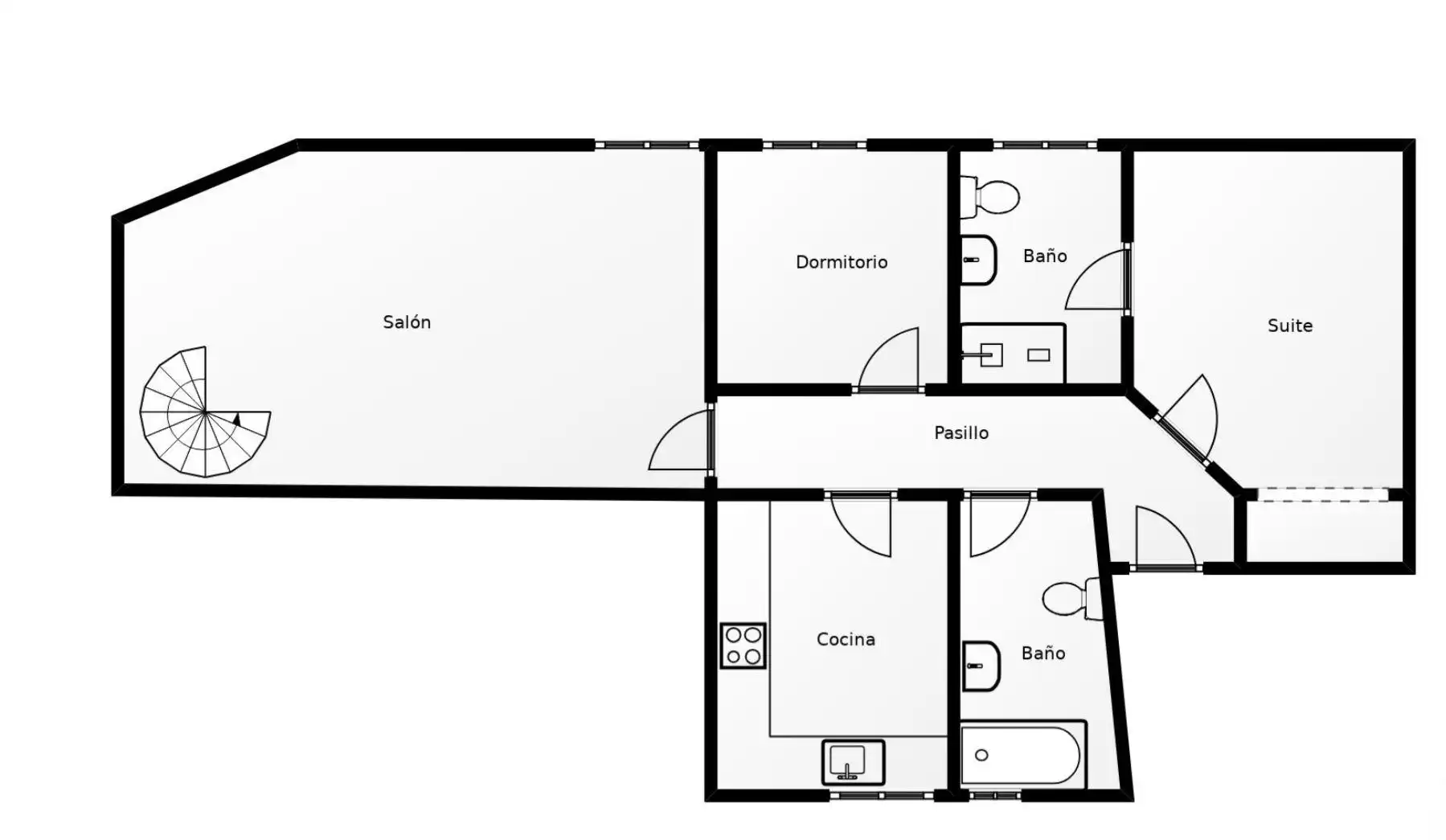 Piso en venta en Córdoba con Aire acondicionado, Calefacción y Terraza