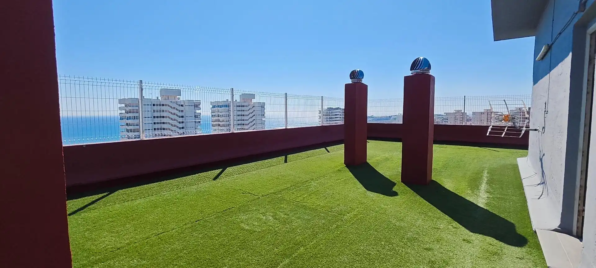 Terrace of Apartments for sale in Alicante / Alacant  with Air Conditioner, Private garden and Storage room