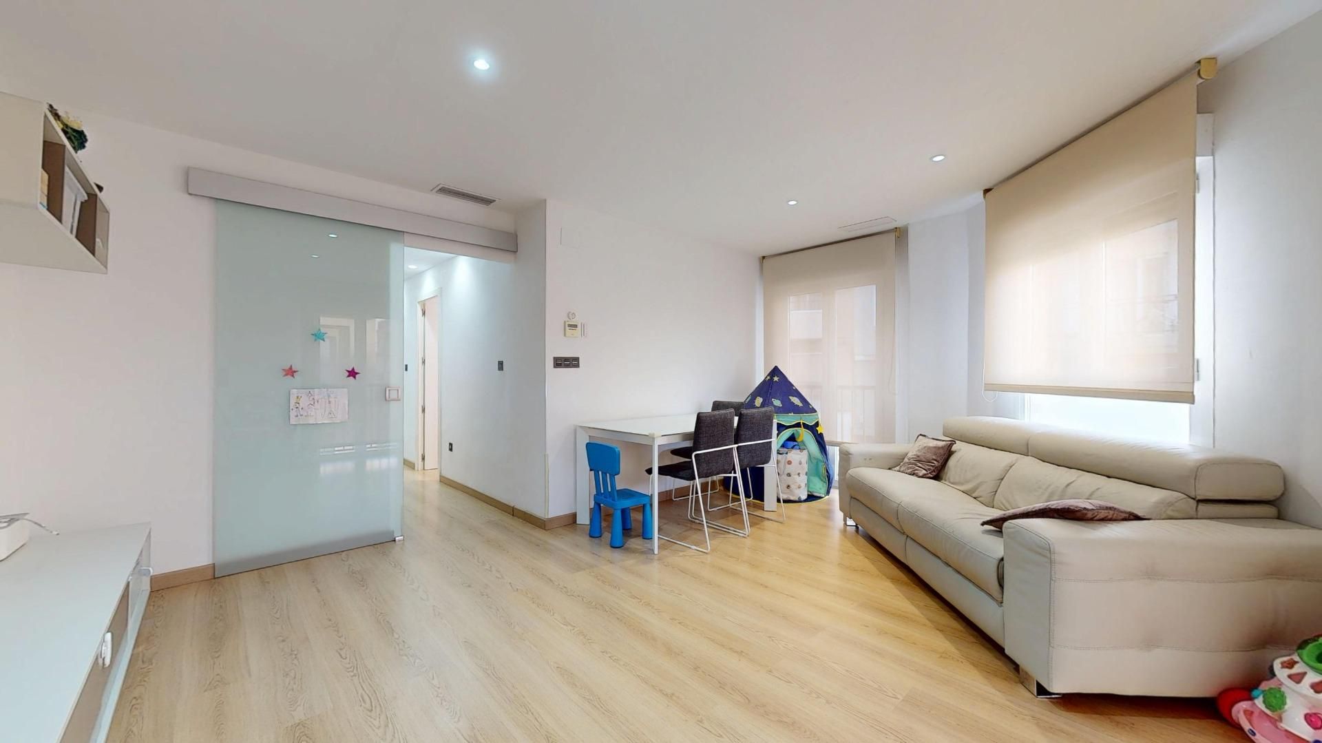 Sala de estar de Piso en venta en Elche / Elx con Aire acondicionado y Parquet