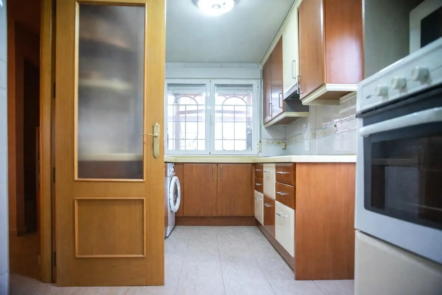 Cocina de Casa adosada en venta en Rivas-Vaciamadrid con Aire acondicionado, Calefacción y Jardín privado