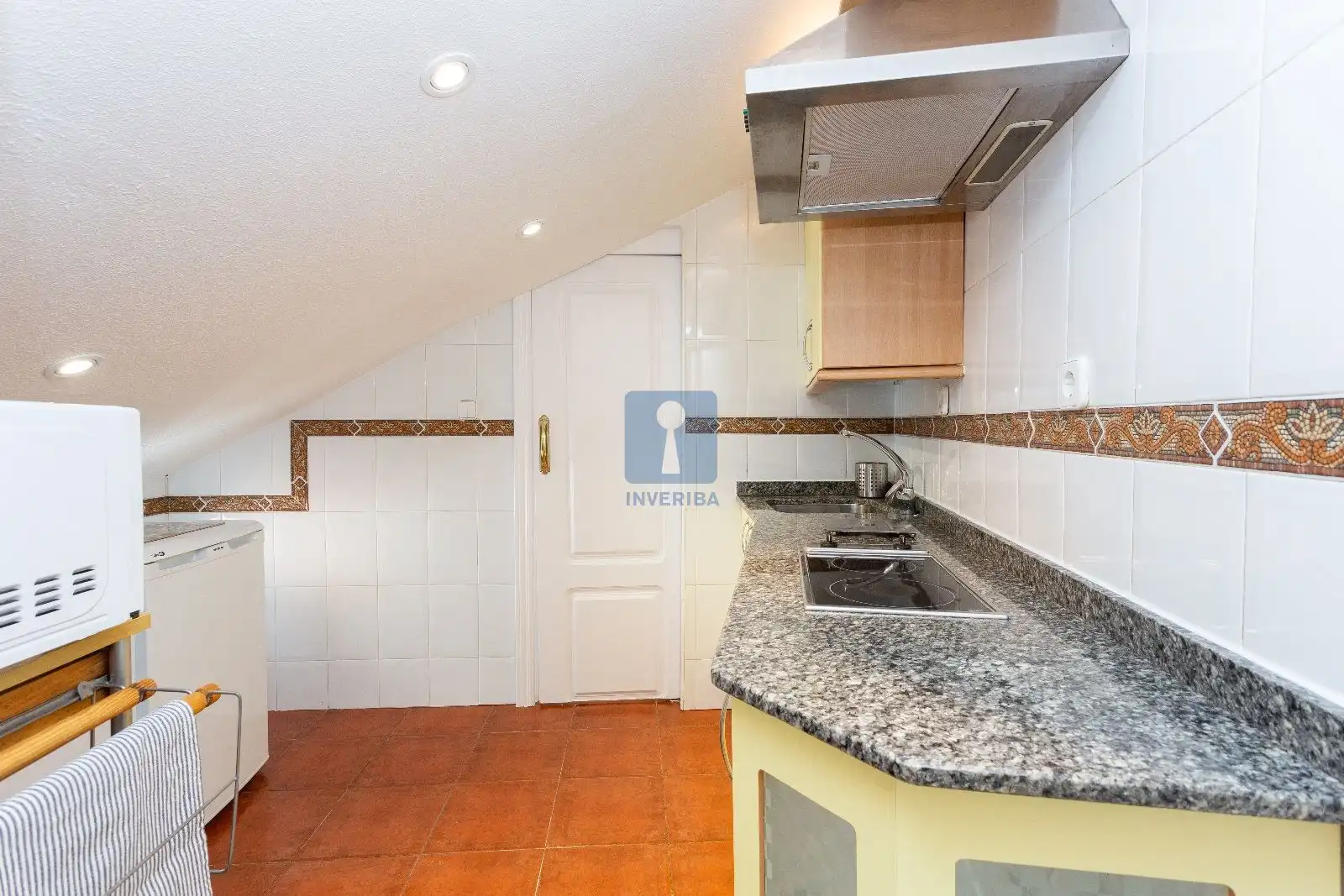 Küche von Wohnung zur Miete in Madrid mit Klimaanlage, Heizung und Möbliert