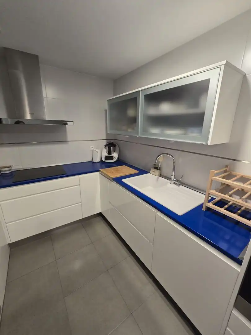 Cocina de Piso en venta en Albacete con Calefacción, Parquet y Trastero
