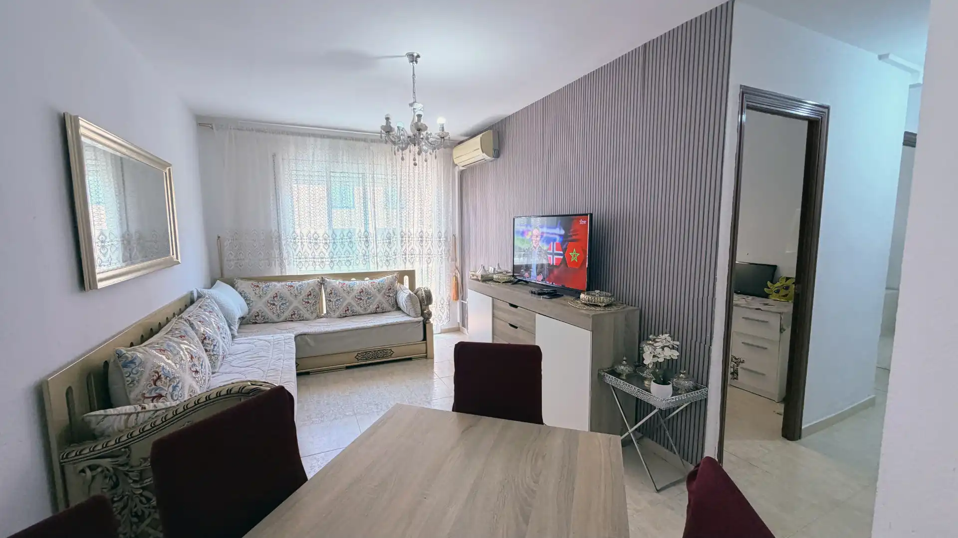 Living room of Flat for sale in Torredembarra  with Oven, Washing machine and Microwave