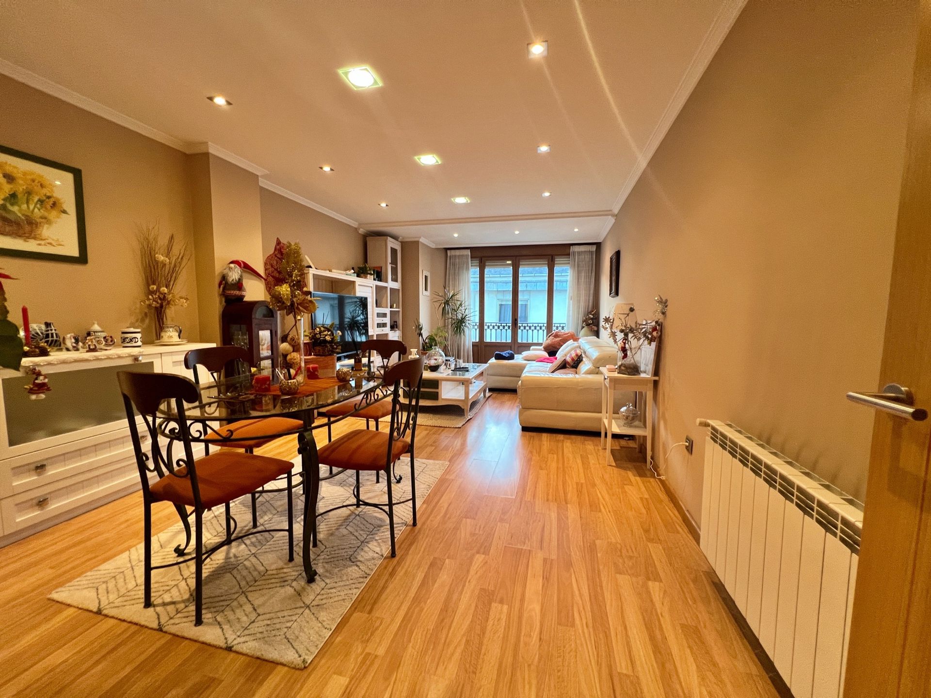 Living room of Duplex for sale in Lugo Capital  with Heating, Furnished and Oven
