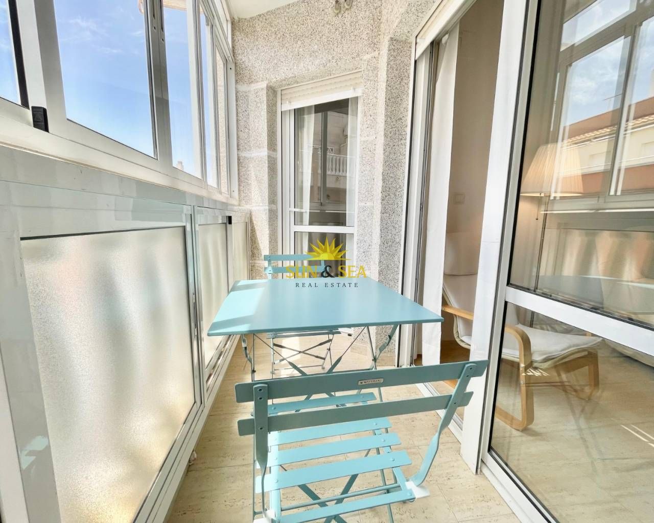 Balcony of Apartment to rent in Torrevieja  with Heating, Terrace and Swimming Pool