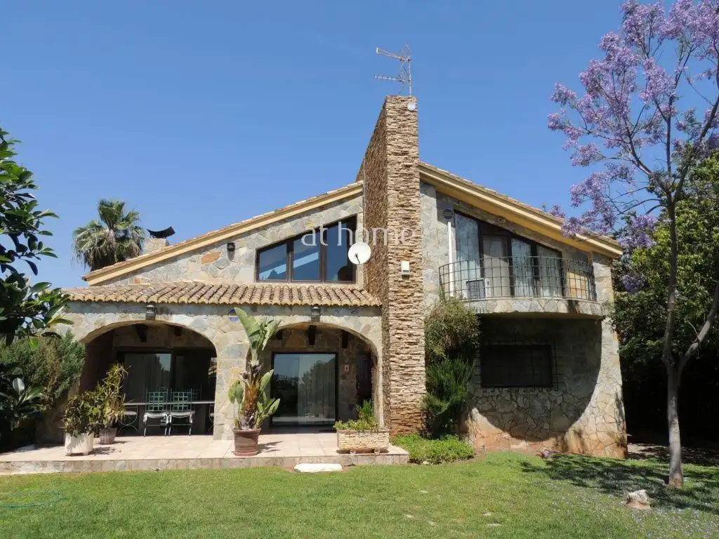 Vista exterior de Finca rústica en venta en Puçol con Aire acondicionado, Calefacción y Jardín privado