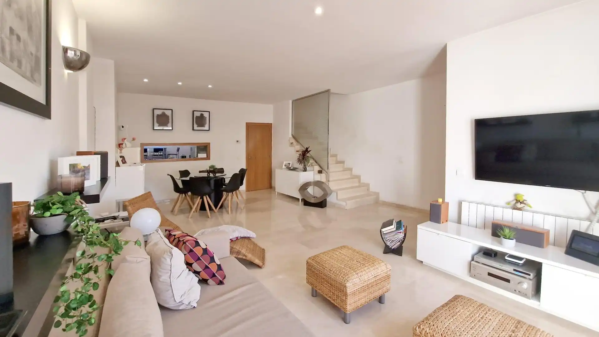 Living room of Detached homes for sale in  Palma de Mallorca  with Air Conditioner, Heating and Private garden