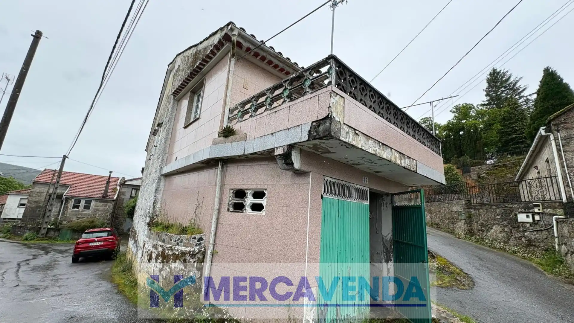 Vista exterior de Casa o chalet en venta en Covelo con Terraza y Amueblado