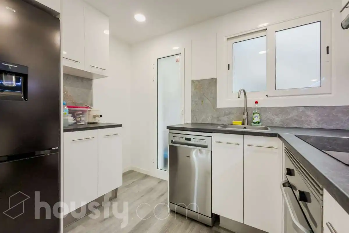 Cocina de Piso en venta en Barcelona con Aire acondicionado, Calefacción y Parquet