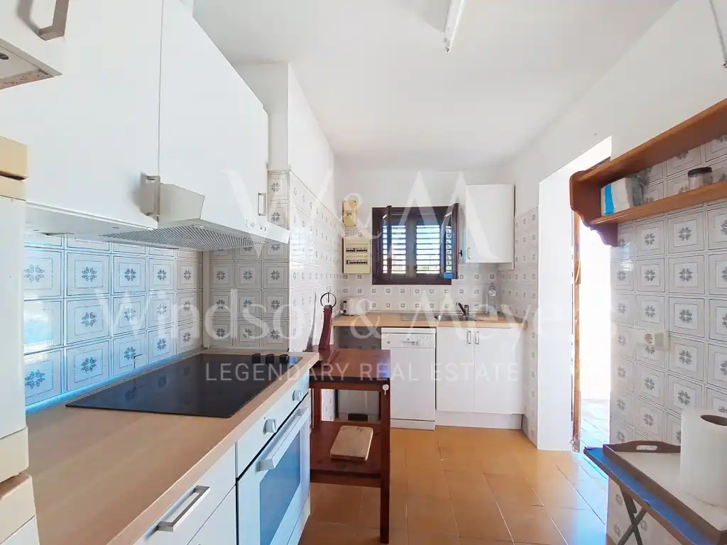 Cuina de Finca rústica en venda en Sant Josep de sa Talaia amb Aire condicionat, Terrassa i Traster