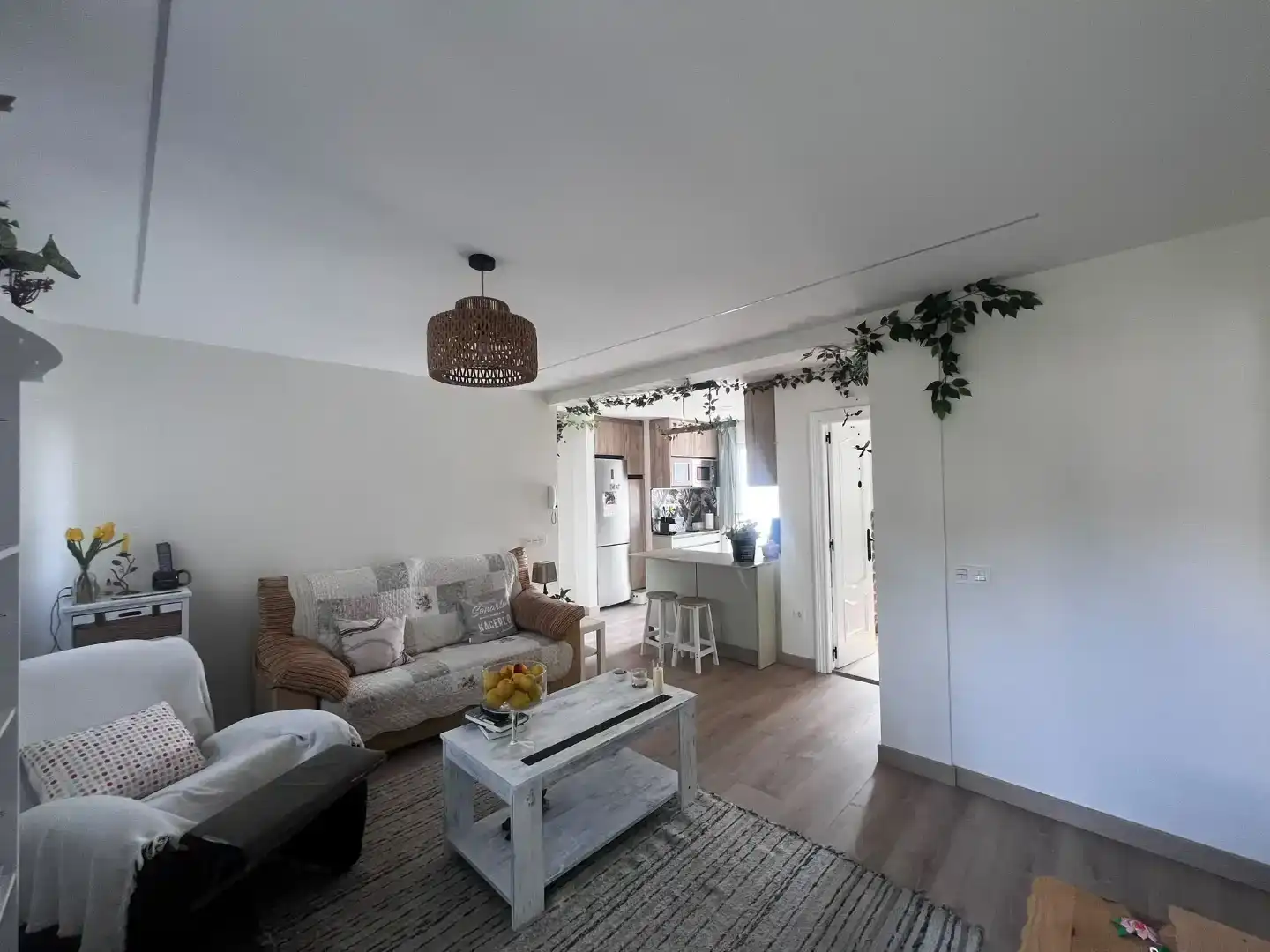 Wohnzimmer von Wohnung zur Miete in Gijón 