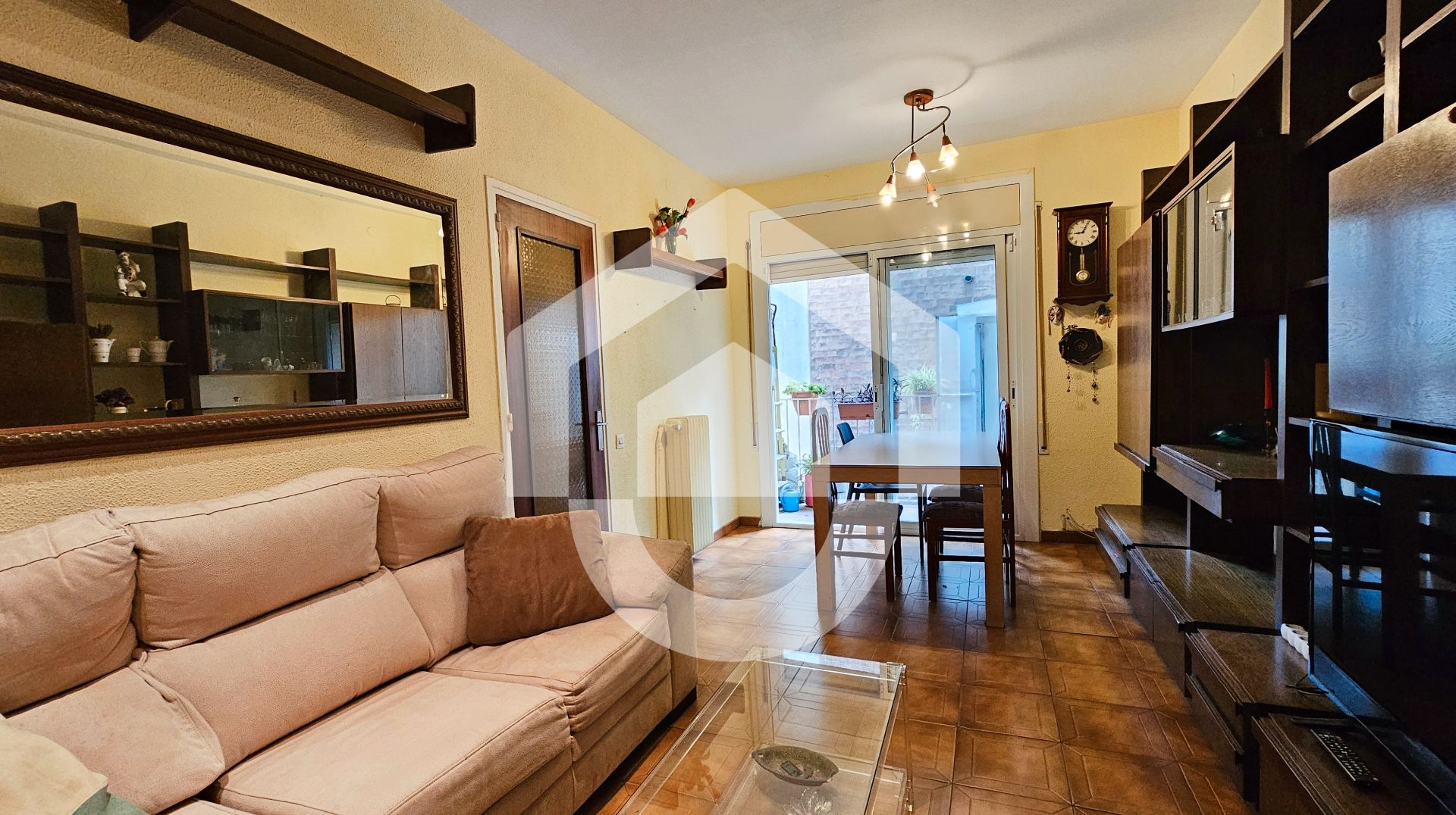 Sala de estar de Piso en venta en  Barcelona Capital con Amueblado