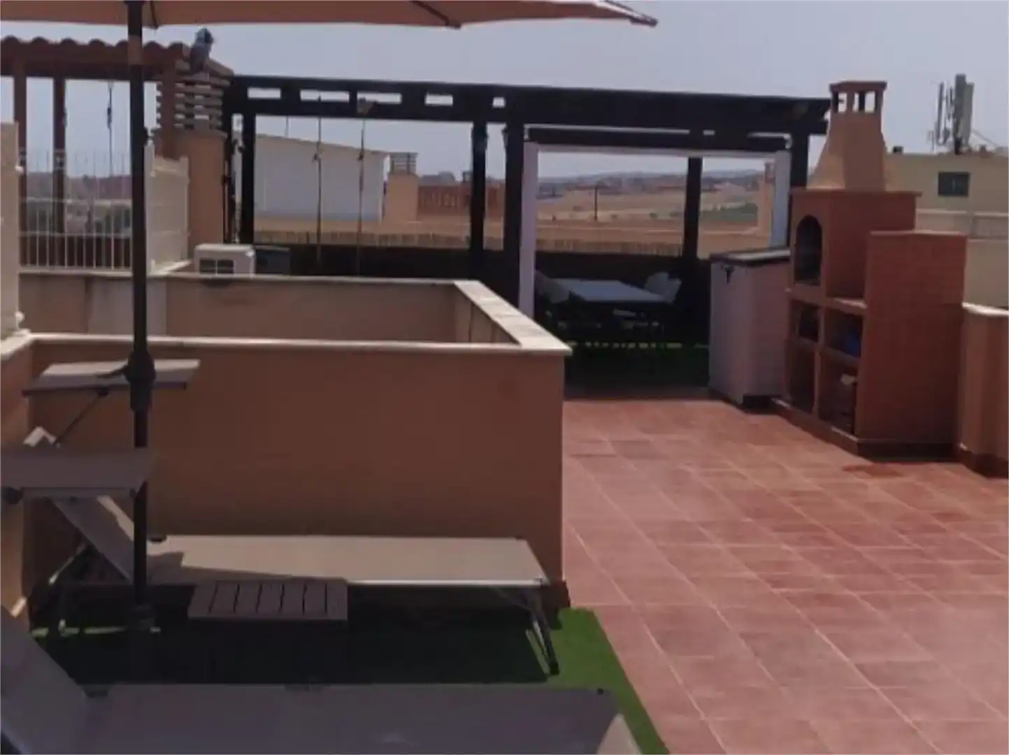 Terrasse von Dachboden zum Verkauf in  Melilla Capital mit Klimaanlage und Schwimmbad