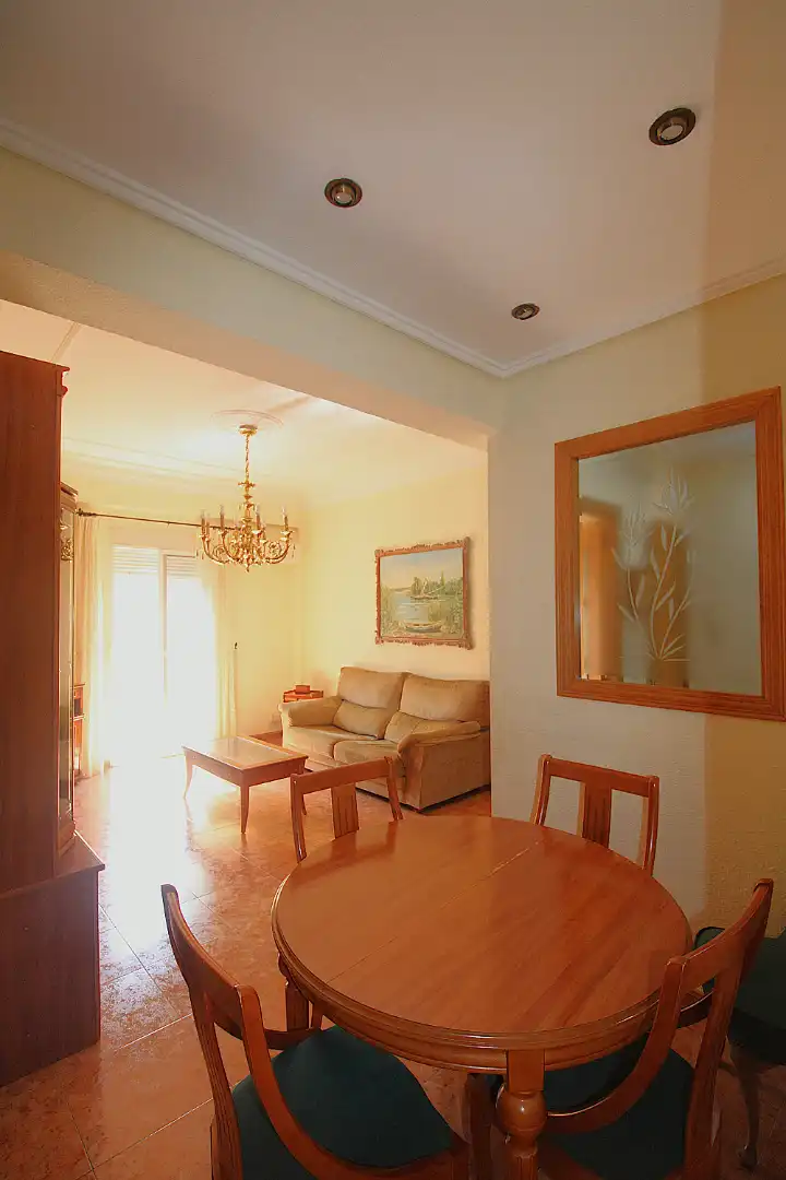 Sala de estar de Piso de alquiler en Valencia con Aire acondicionado, Terraza y Amueblado