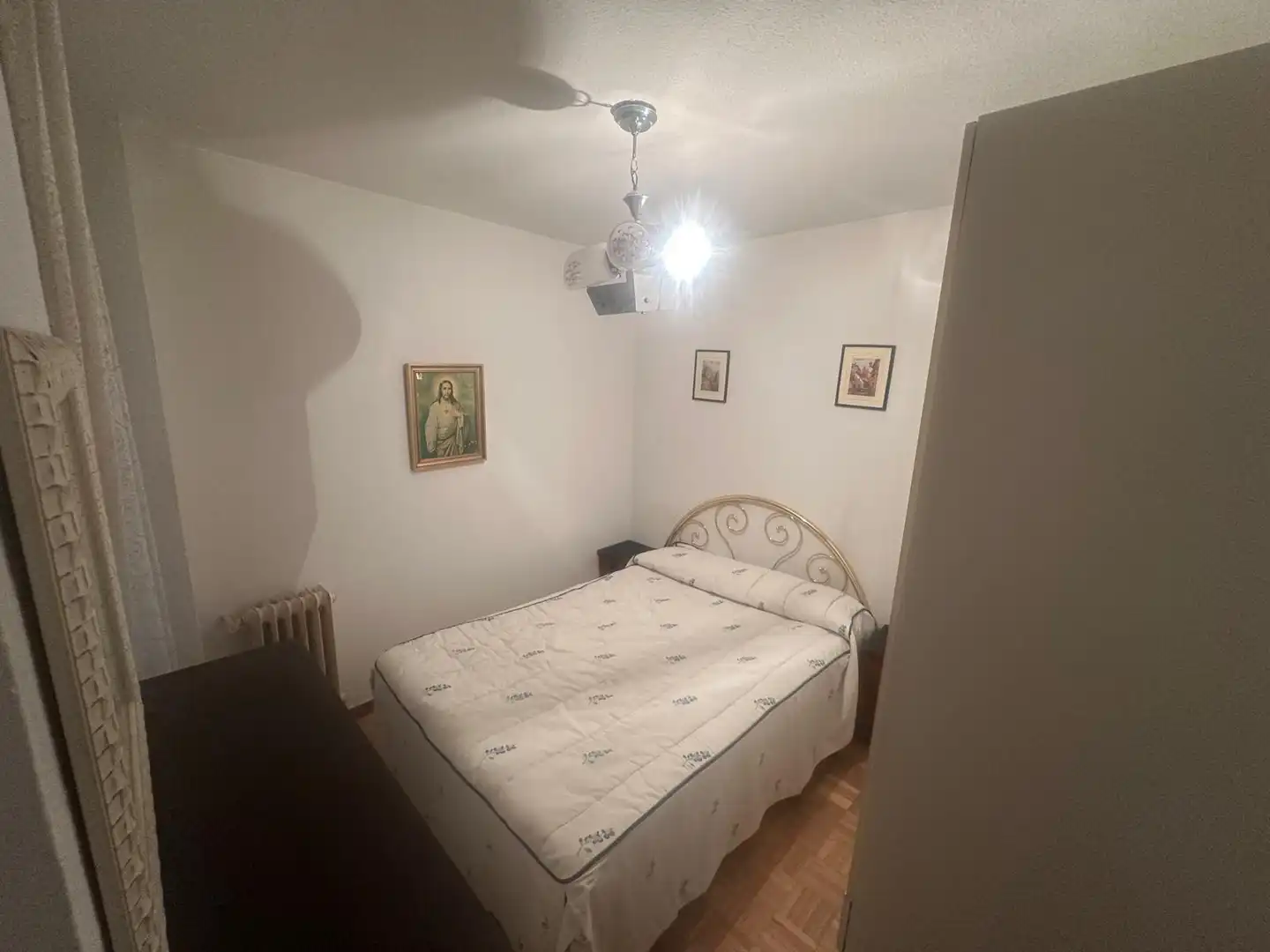 Bedroom of Flat for sale in Madrid  with Heating, Terrace and Furnished