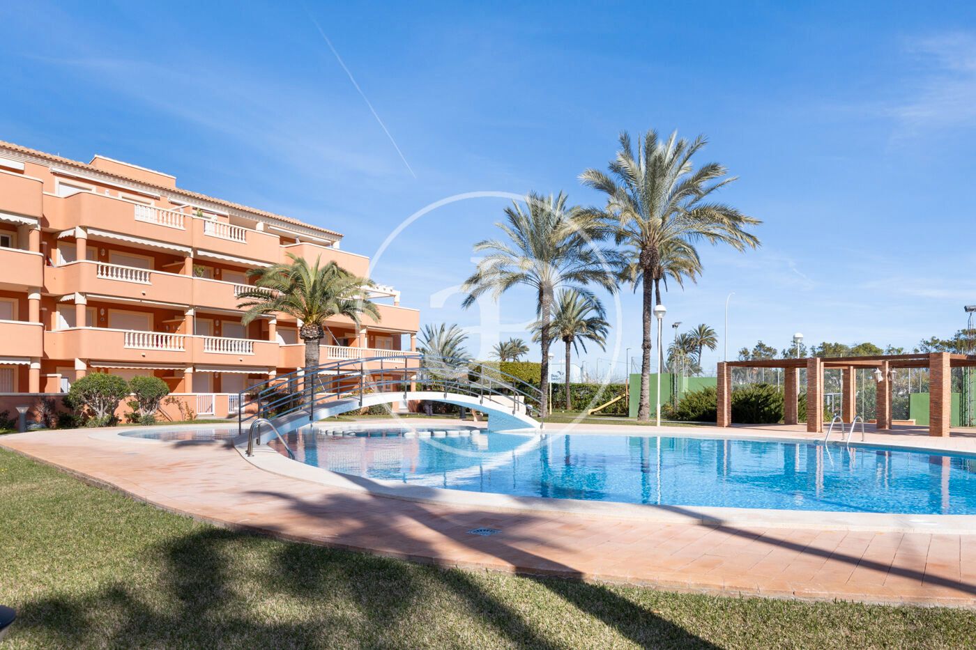 Exterior view of Flat for sale in Dénia  with Air Conditioner, Heating and Private garden