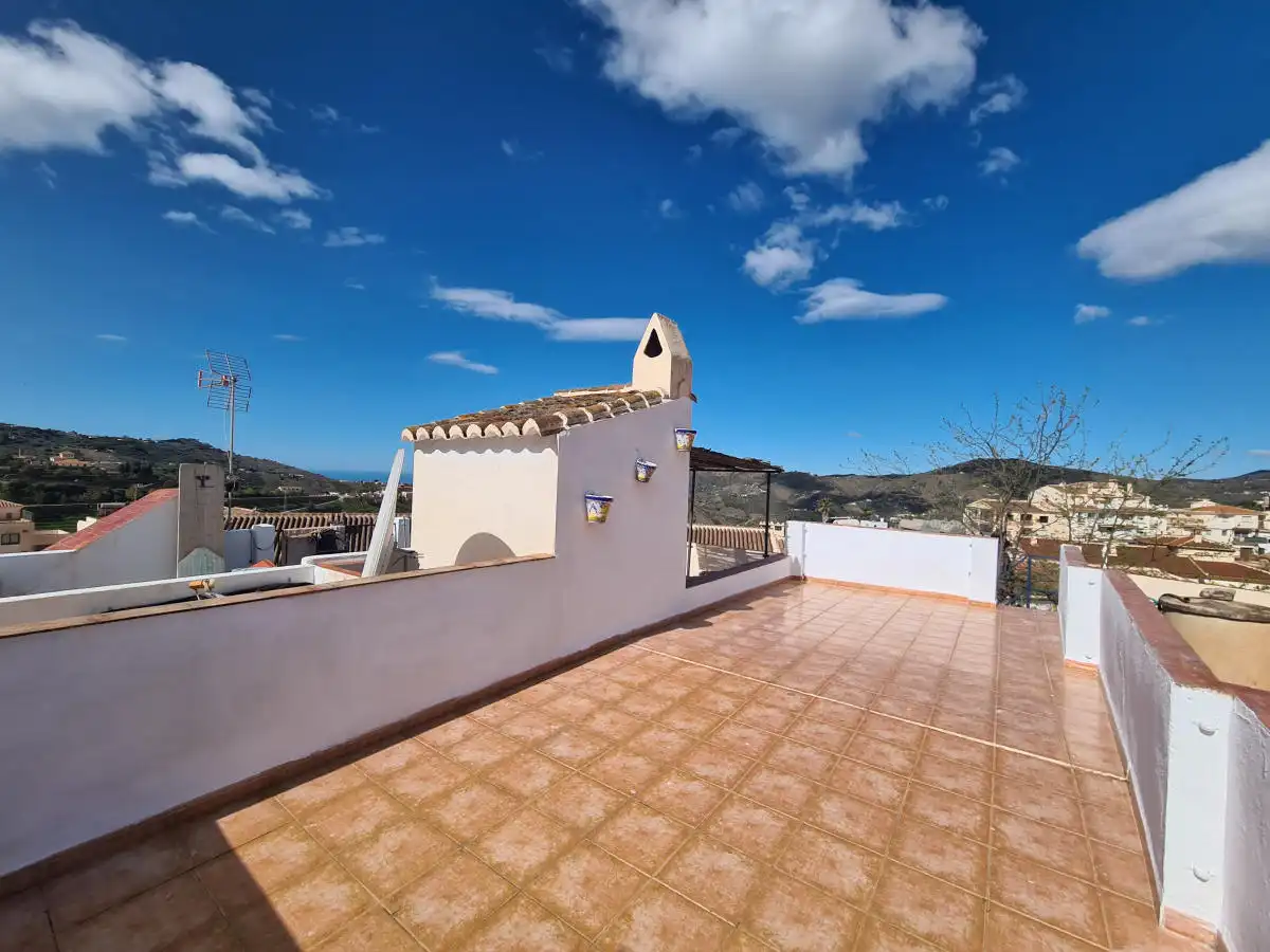 Terrassa de Casa o xalet en venda en Cómpeta amb Terrassa i Moblat