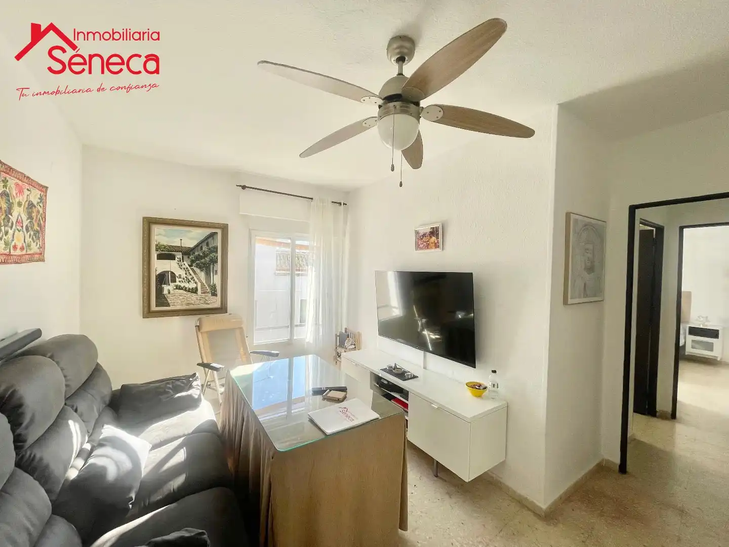 Living room of Flat for sale in Córdoba  with Heating, Storage room and Furnished