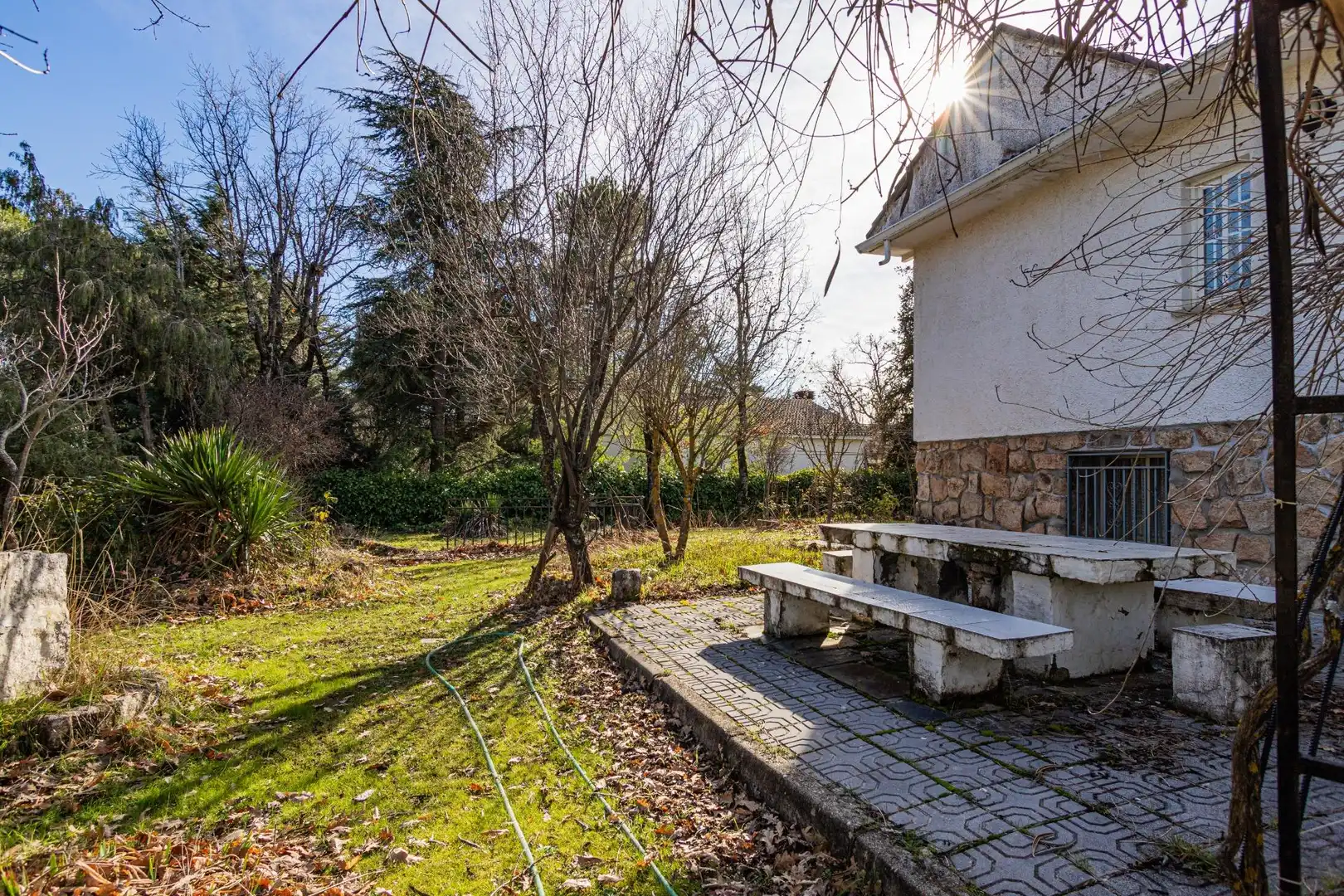 Jardí de Casa o xalet en venda en Miraflores de la Sierra amb Calefacció, Jardí privat i Terrassa