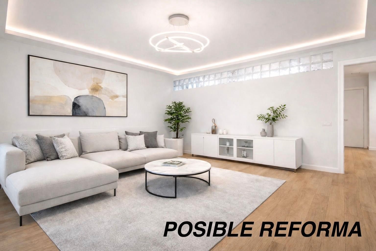 Living room of Premises for sale in Santa Coloma de Gramenet  with Air Conditioner and Heating