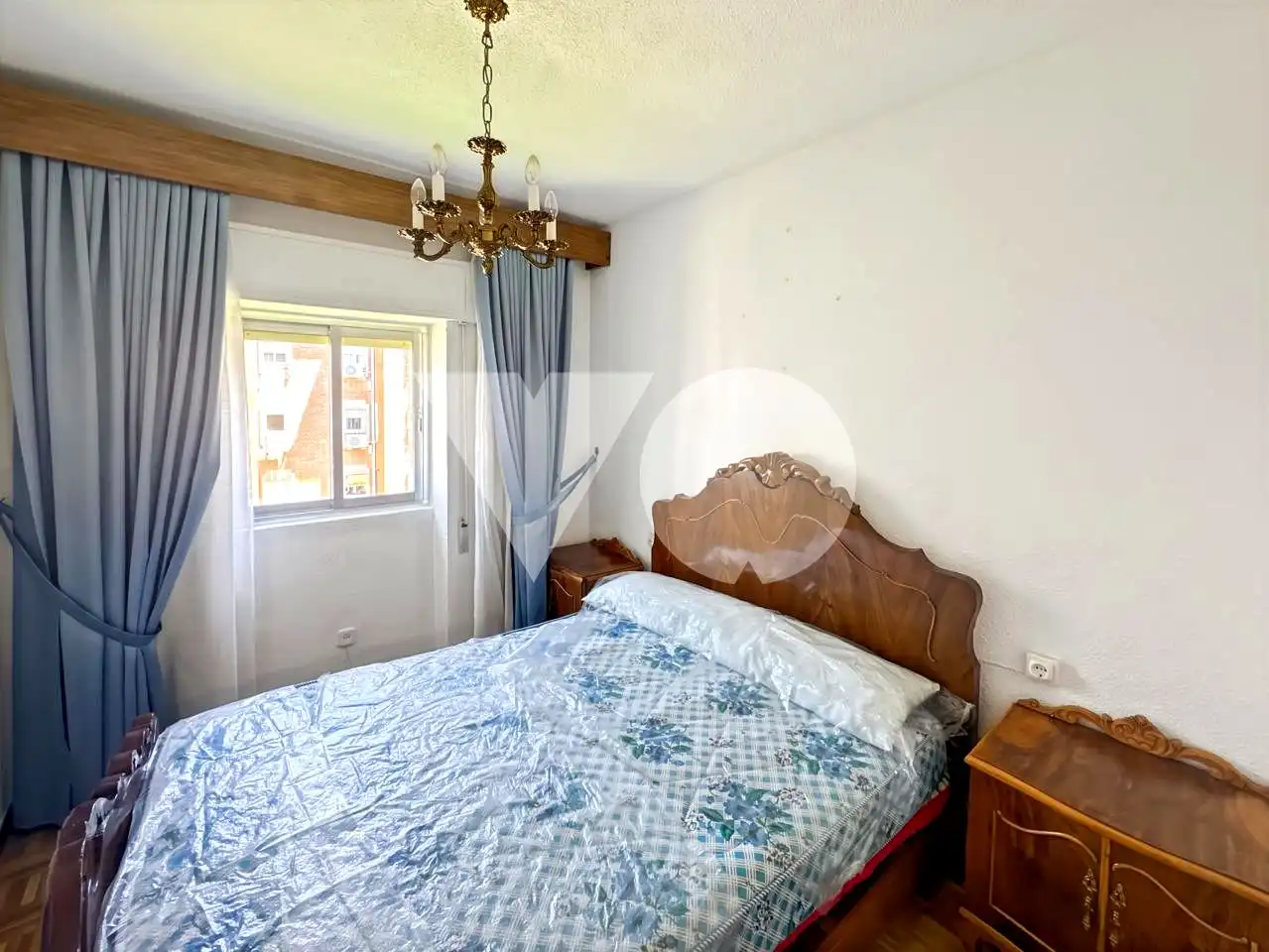 Schlafzimmer von Wohnung zum Verkauf in Madrid mit Klimaanlage, Heizung und Parkett